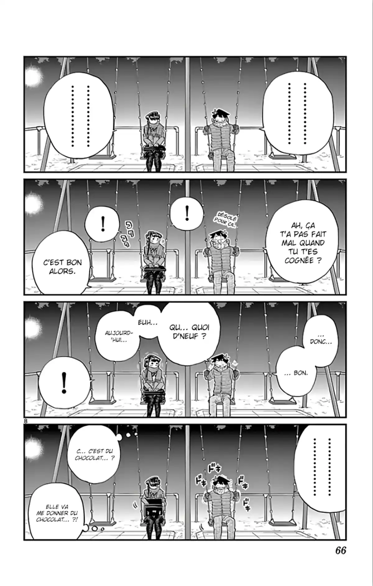 Komi-san wa Commu-shou desu. Chapitre 118 page 8