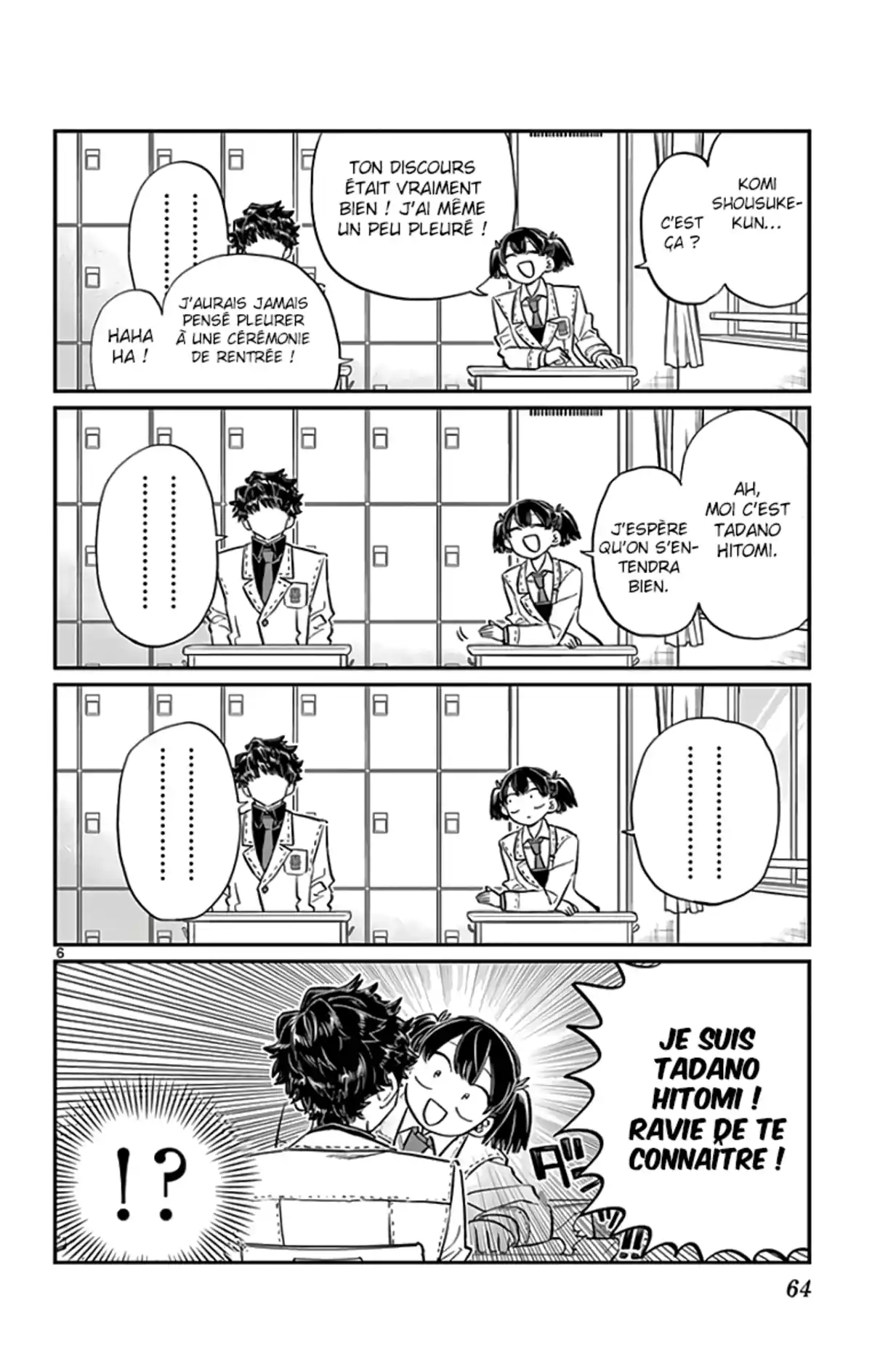 Komi-san wa Commu-shou desu. Chapitre 133 page 7