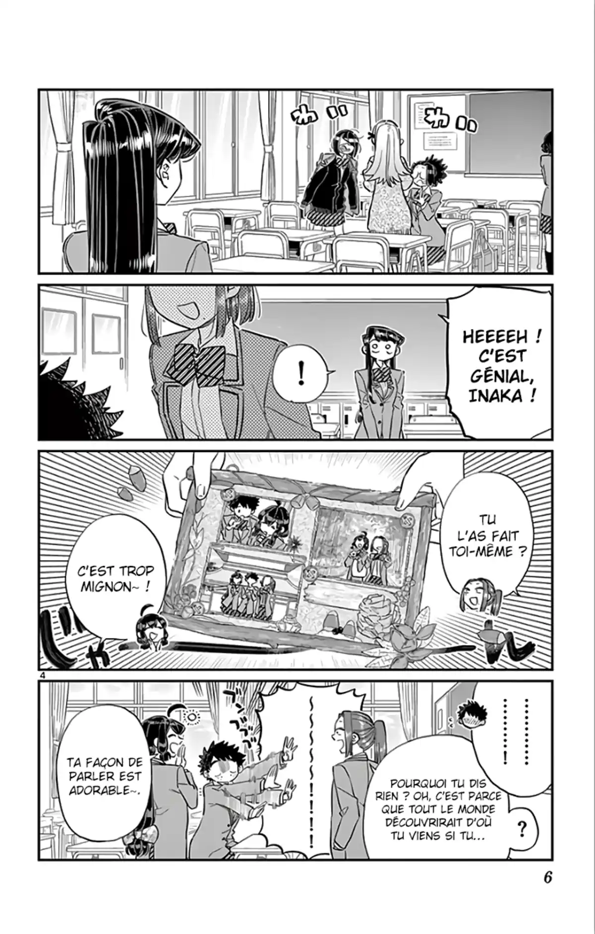 Komi-san wa Commu-shou desu. Chapitre 114 page 4