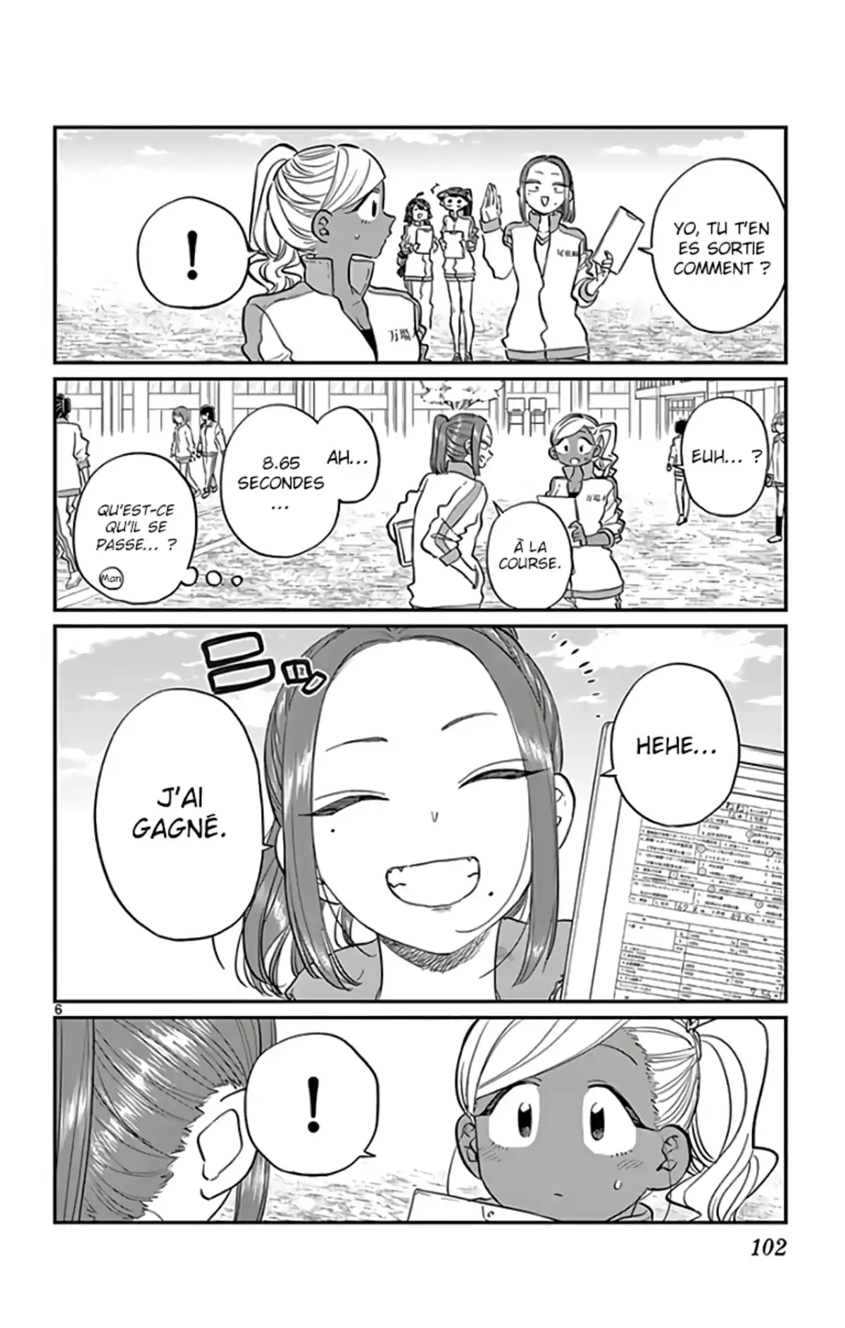 Komi-san wa Commu-shou desu. Chapitre 137 page 6