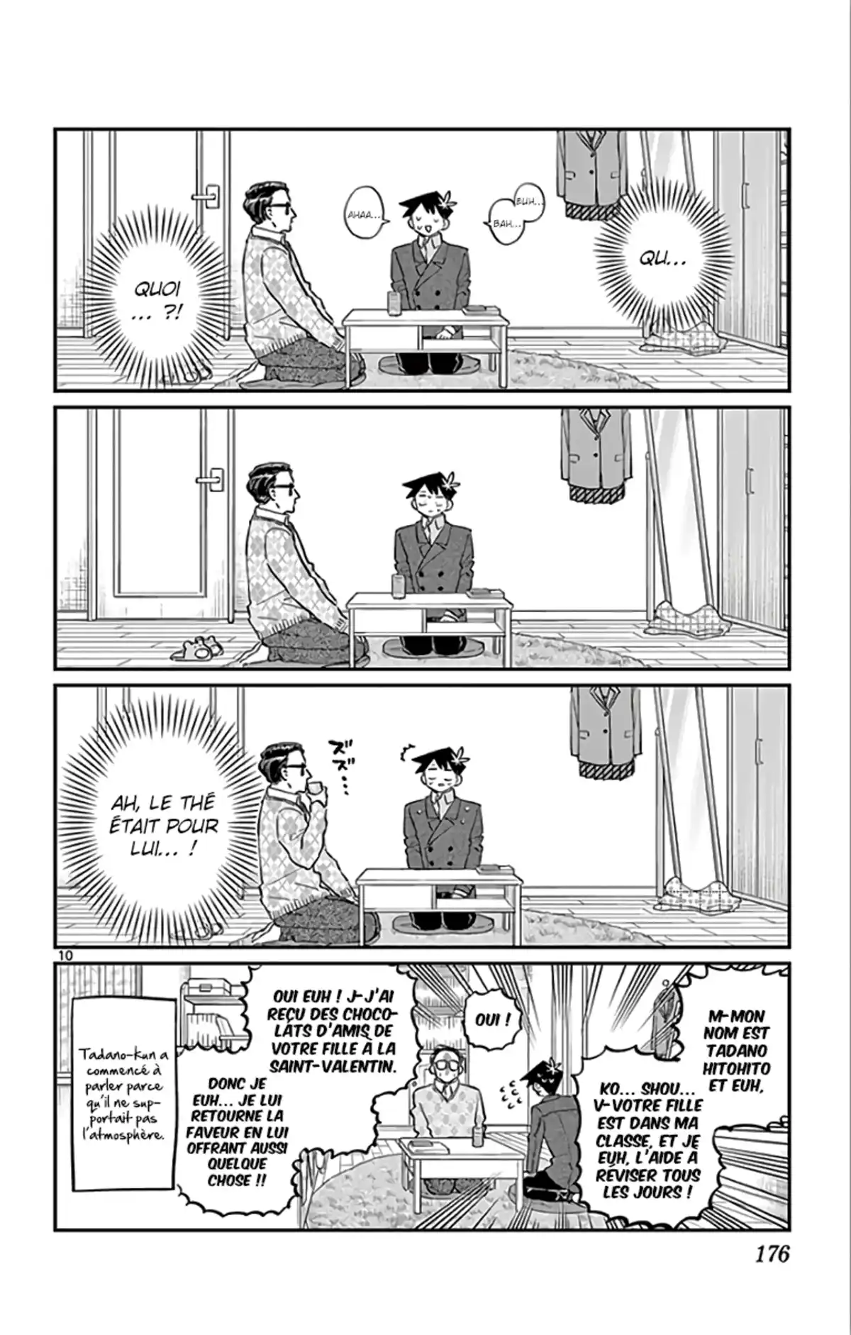 Komi-san wa Commu-shou desu. Chapitre 128 page 10