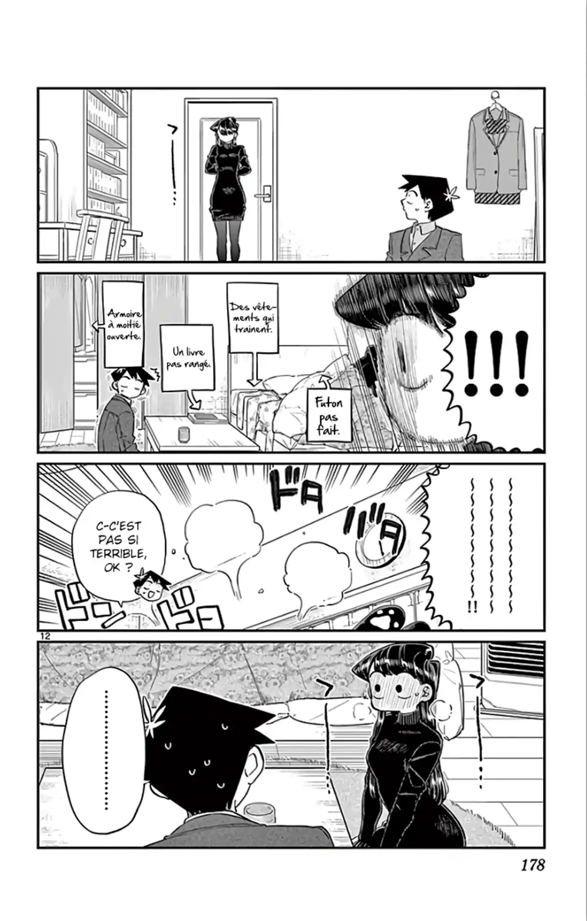 Komi-san wa Commu-shou desu. Chapitre 128 page 12