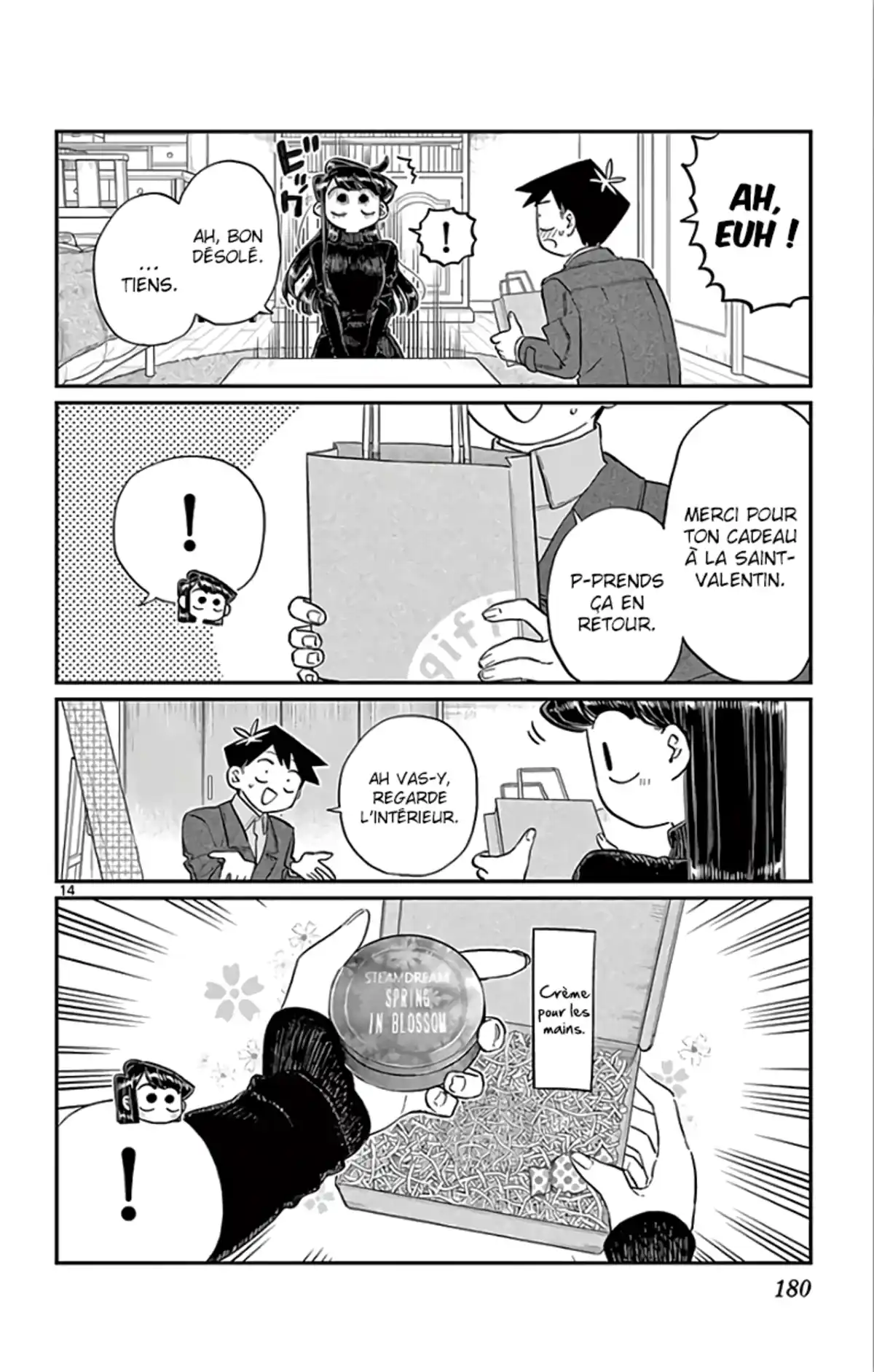 Komi-san wa Commu-shou desu. Chapitre 128 page 14