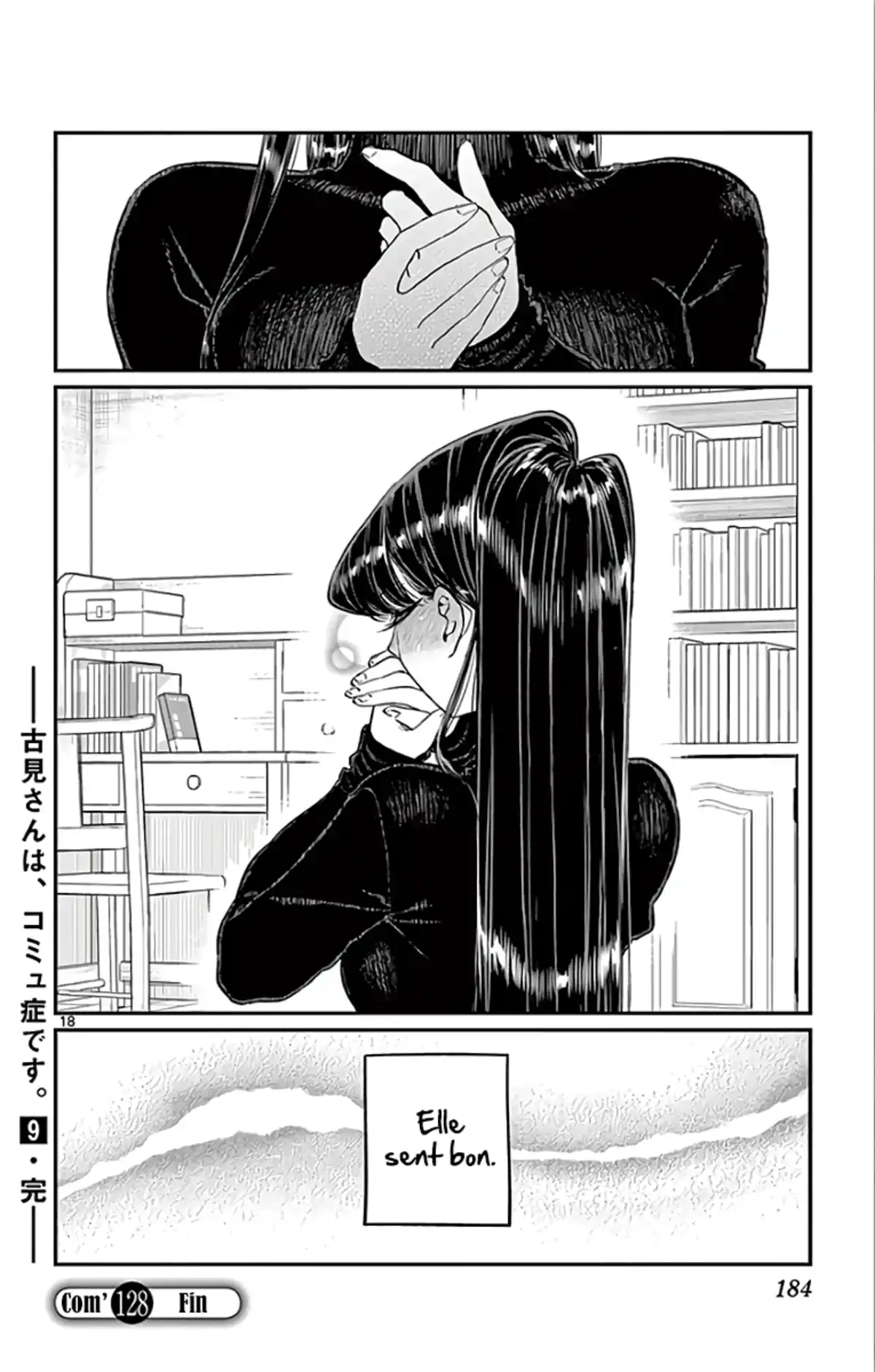 Komi-san wa Commu-shou desu. Chapitre 128 page 18