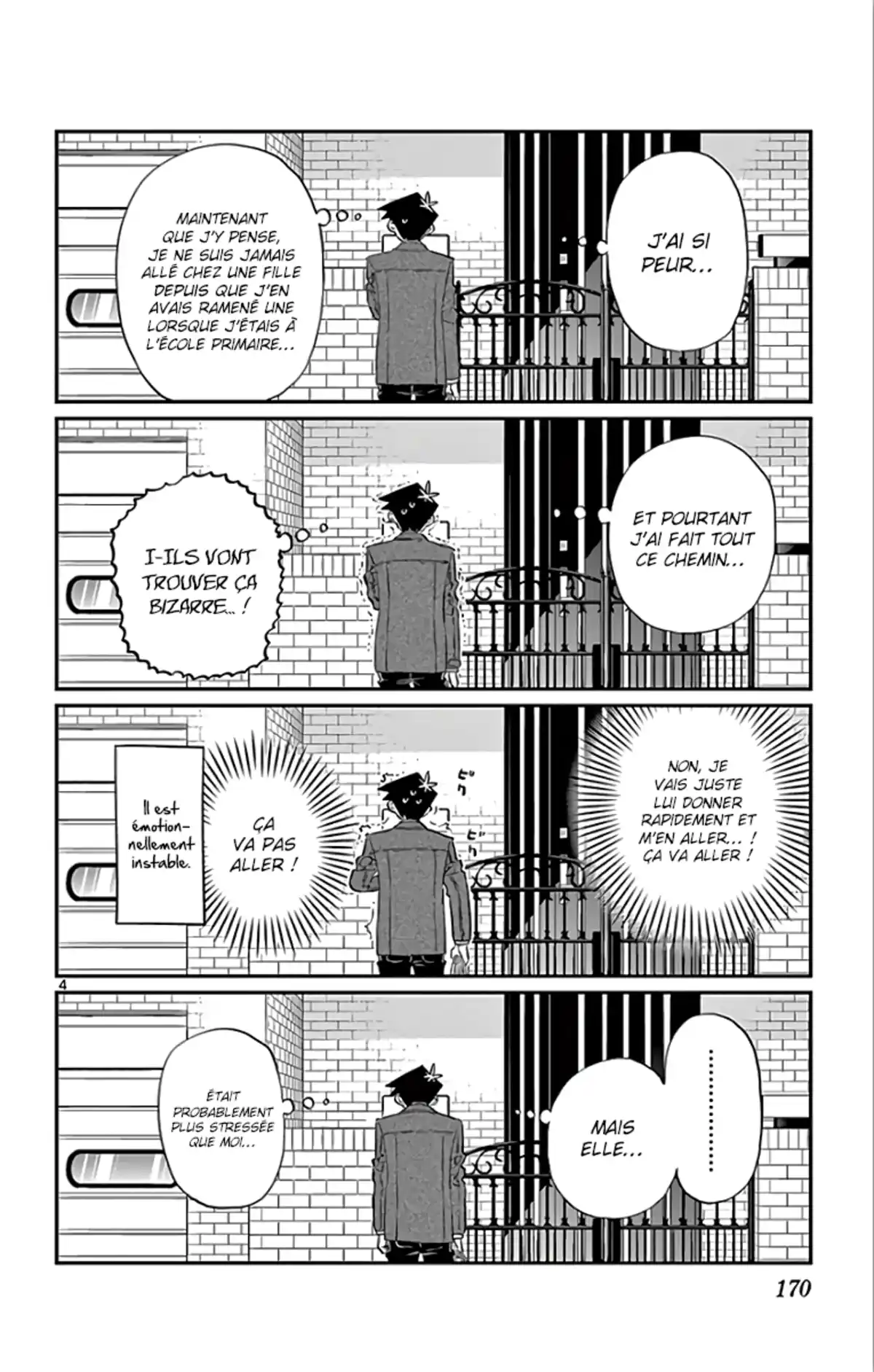 Komi-san wa Commu-shou desu. Chapitre 128 page 4