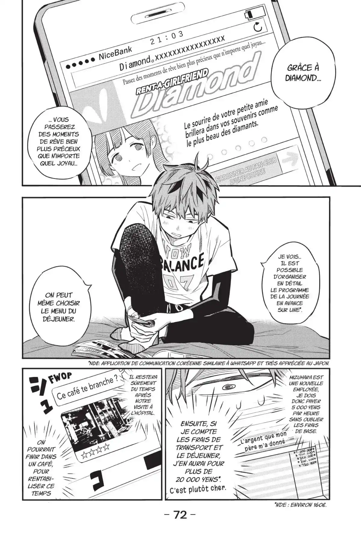 Rent-a-Girlfriend Volume 1 page 73