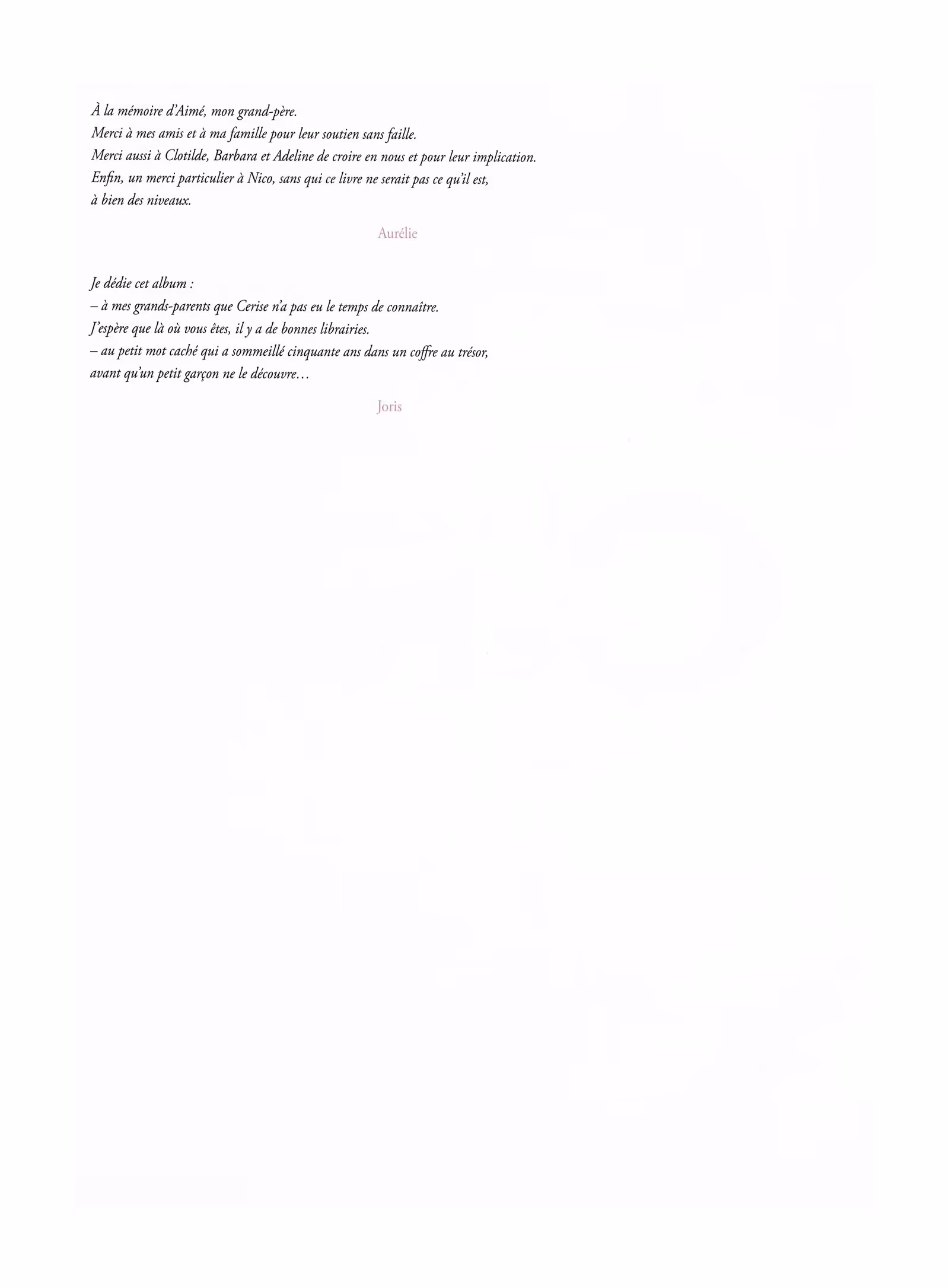 Les Carnets de Cerise Volume 2 page 2