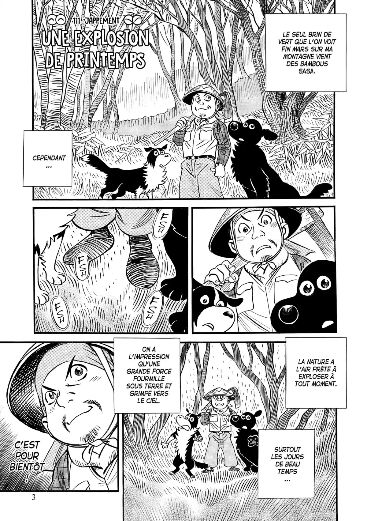 Ma vie dans les bois Volume 7 page 3