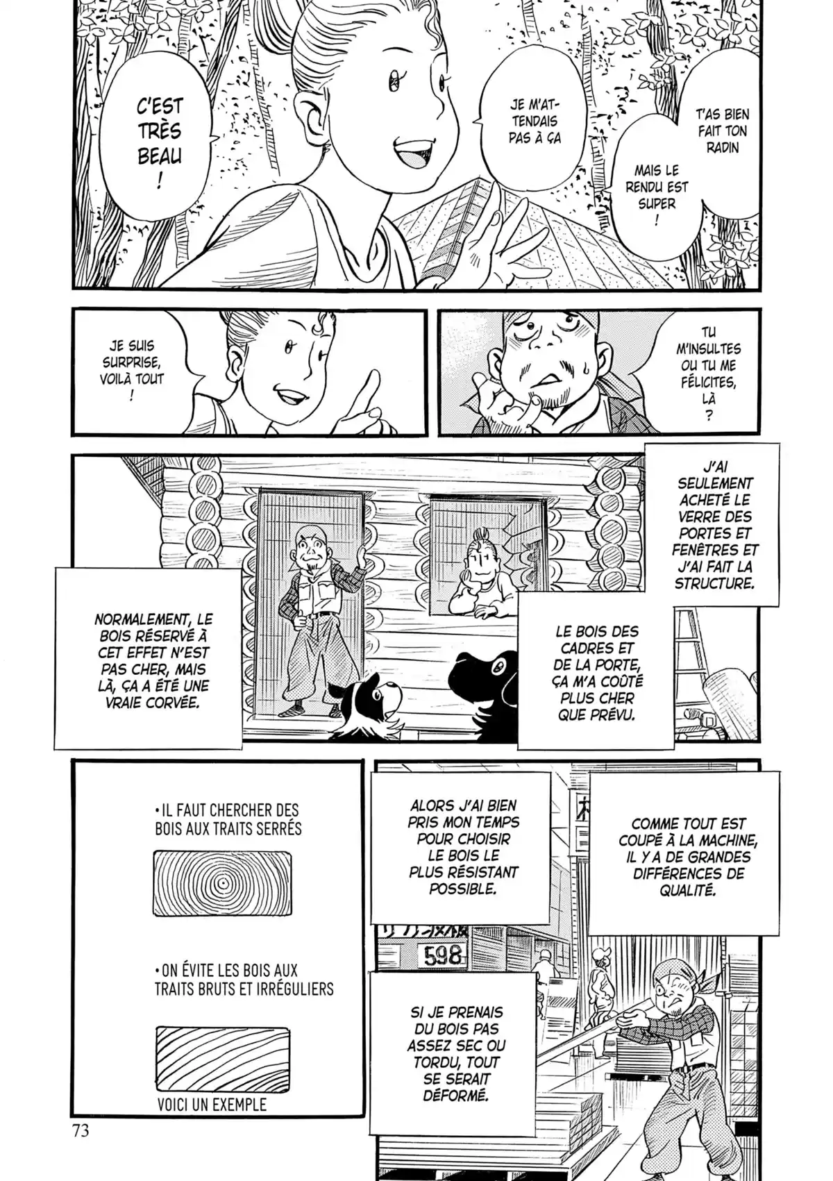 Ma vie dans les bois Volume 7 page 73