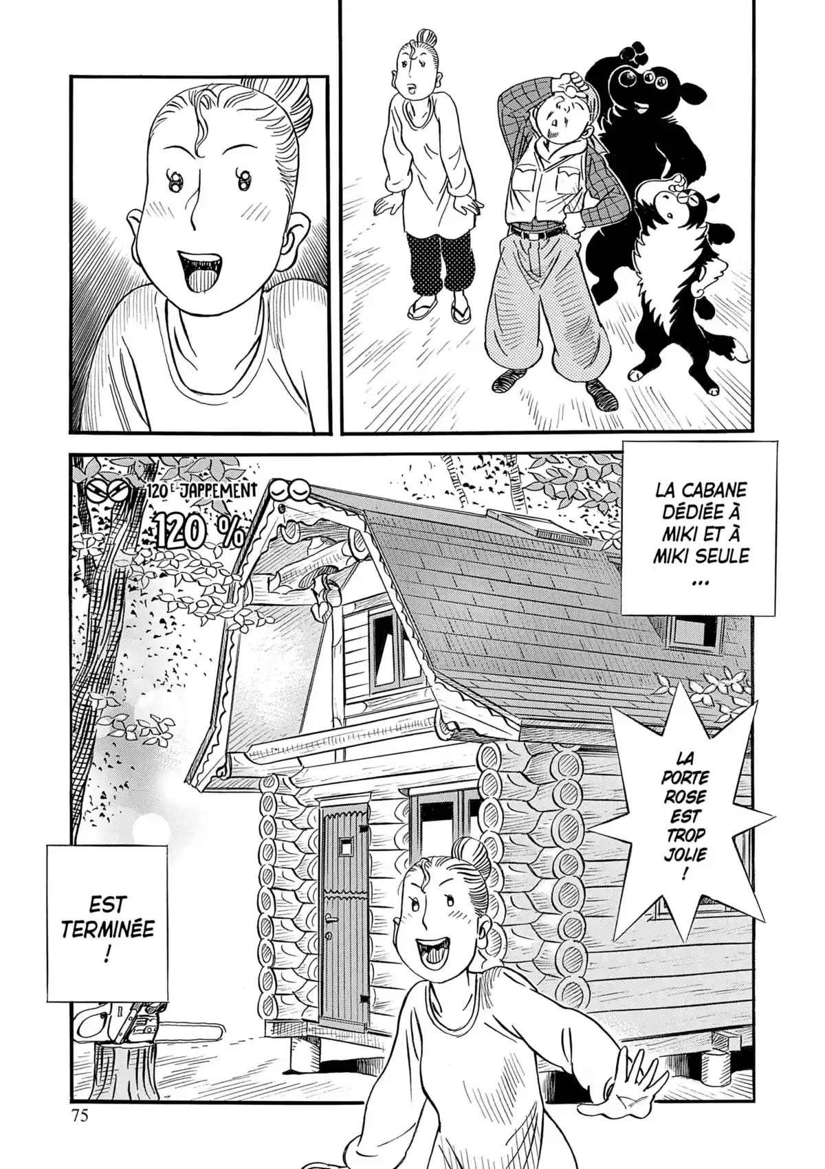 Ma vie dans les bois Volume 7 page 75