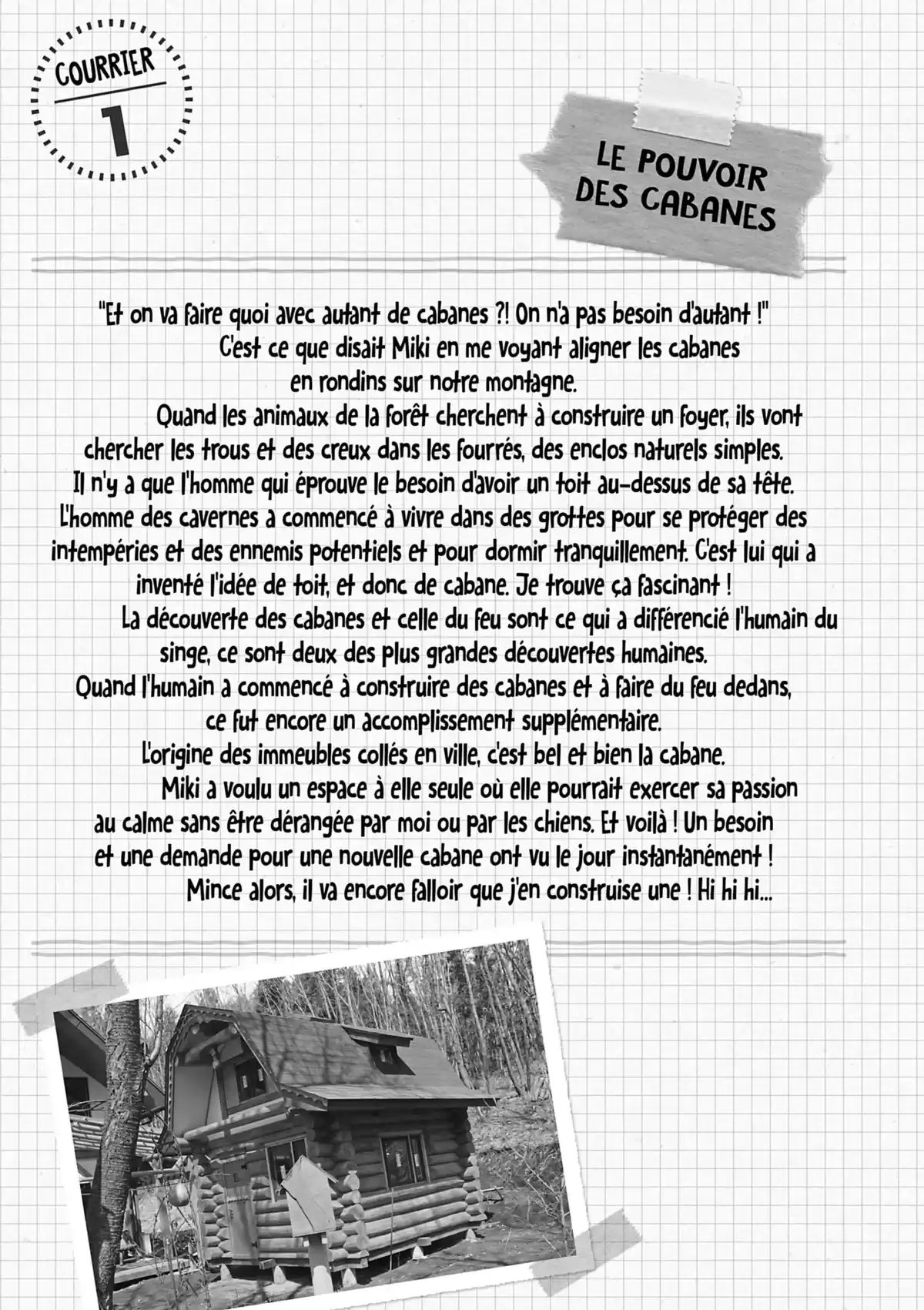 Ma vie dans les bois Volume 7 page 83