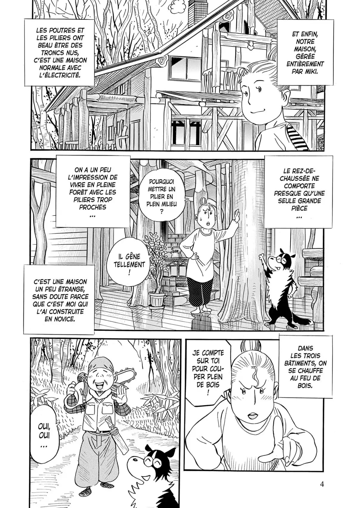 Ma vie dans les bois Volume 4 page 4