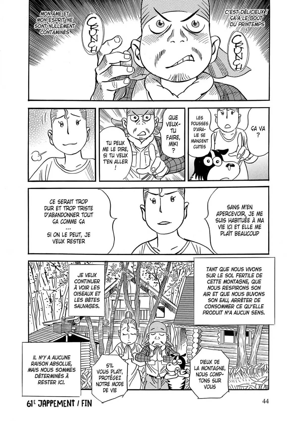 Ma vie dans les bois Volume 4 page 44