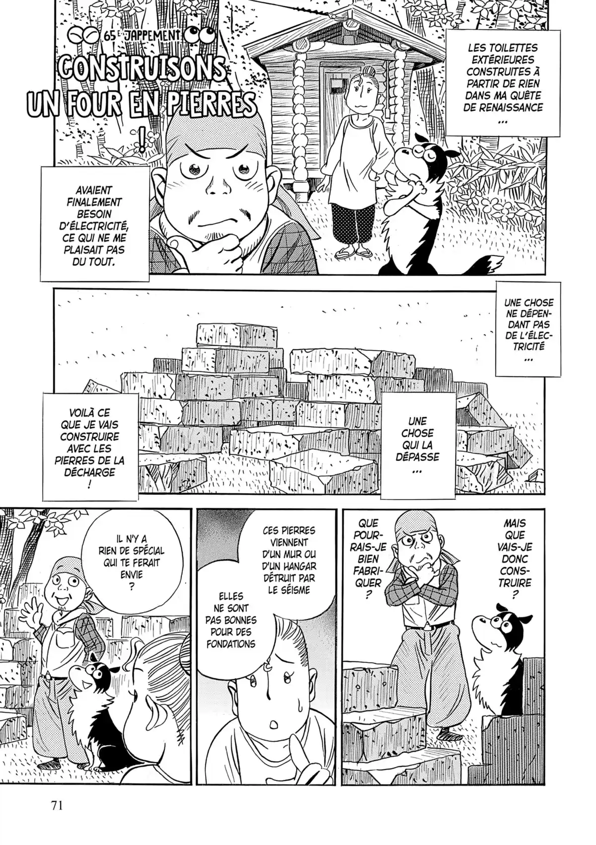 Ma vie dans les bois Volume 4 page 71