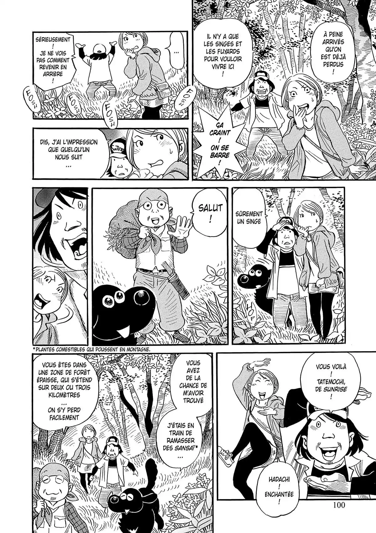 Ma vie dans les bois Volume 1 page 100