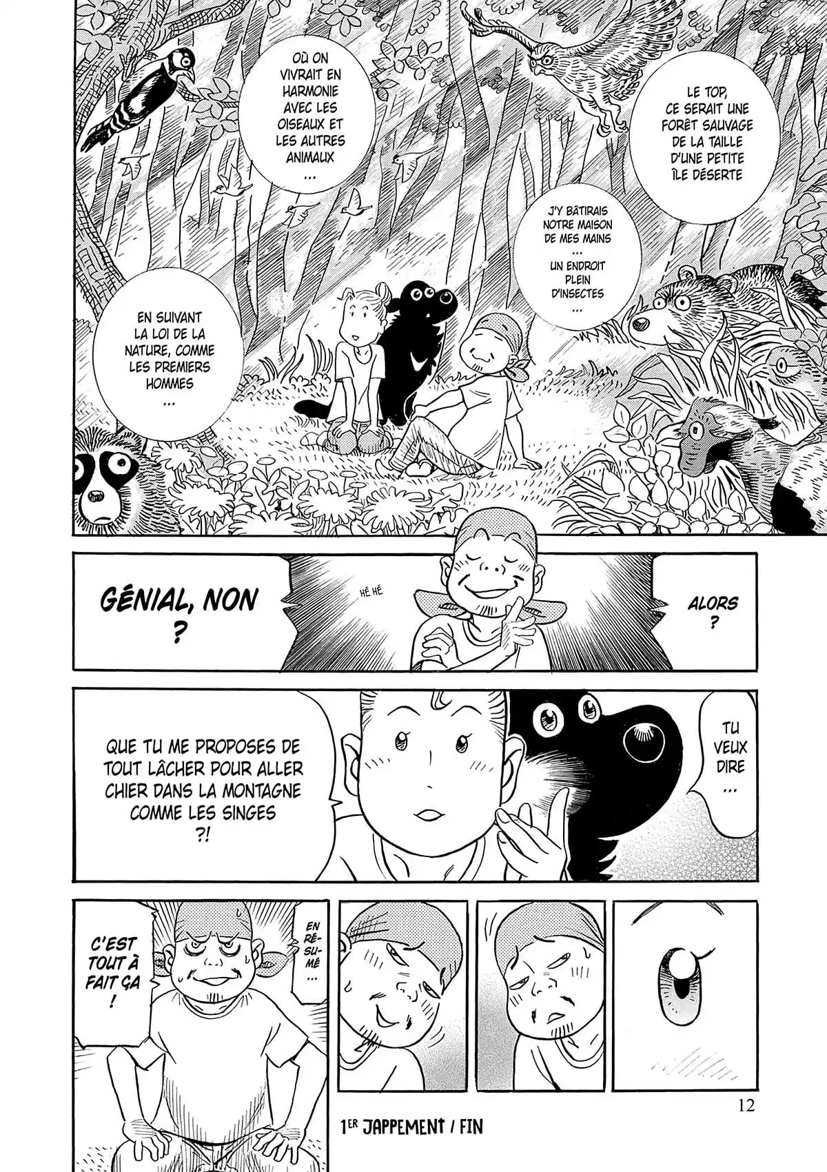 Ma vie dans les bois Volume 1 page 12