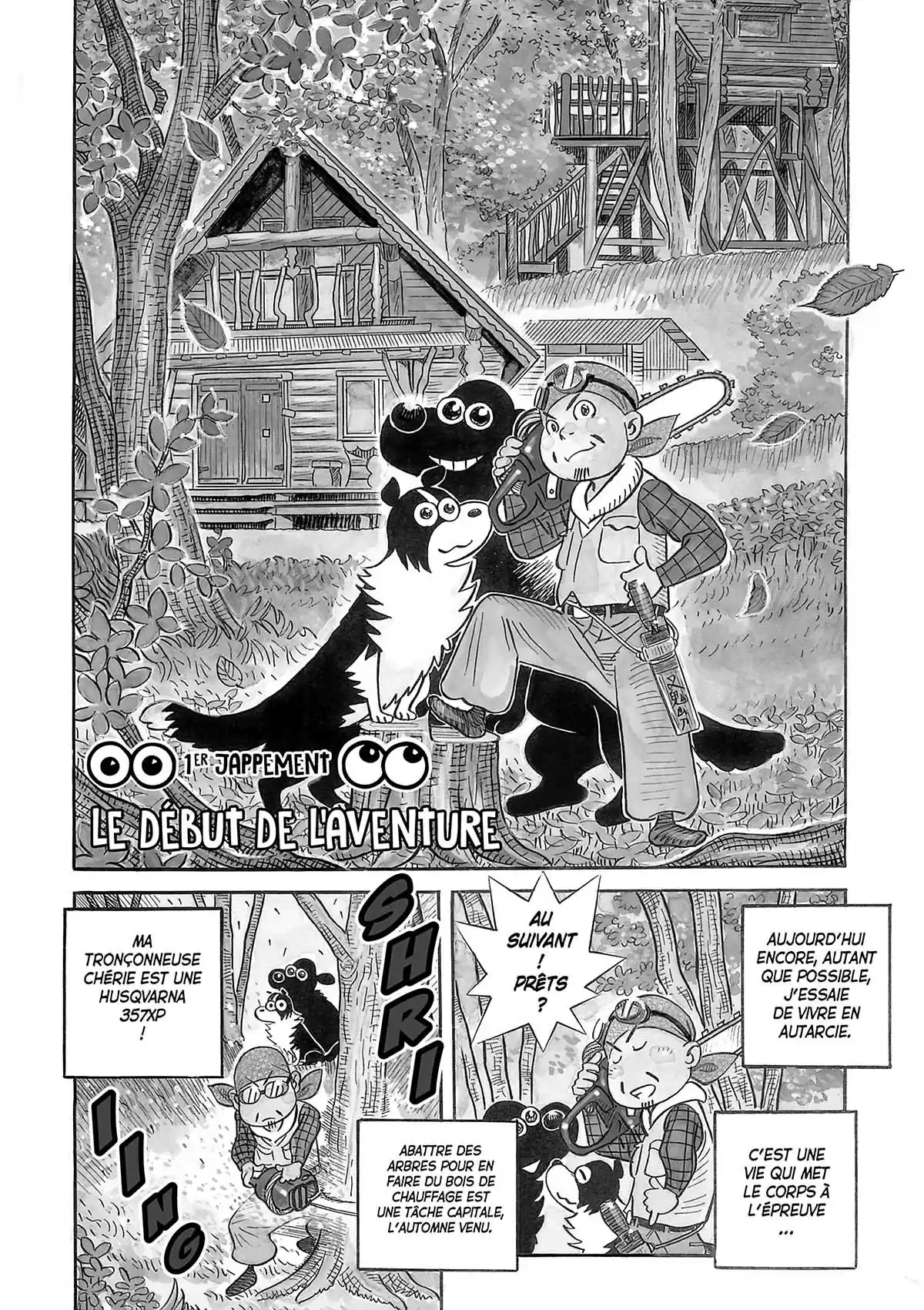 Ma vie dans les bois Volume 1 page 4