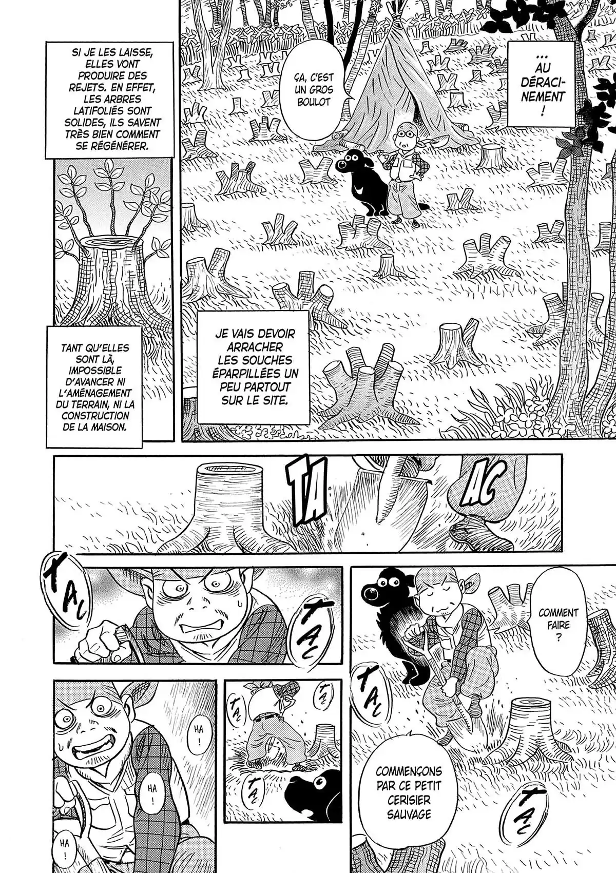 Ma vie dans les bois Volume 1 page 54