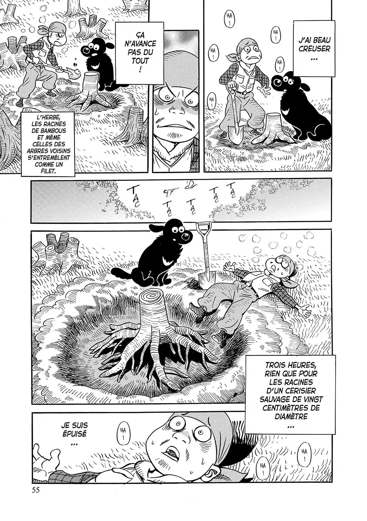 Ma vie dans les bois Volume 1 page 55