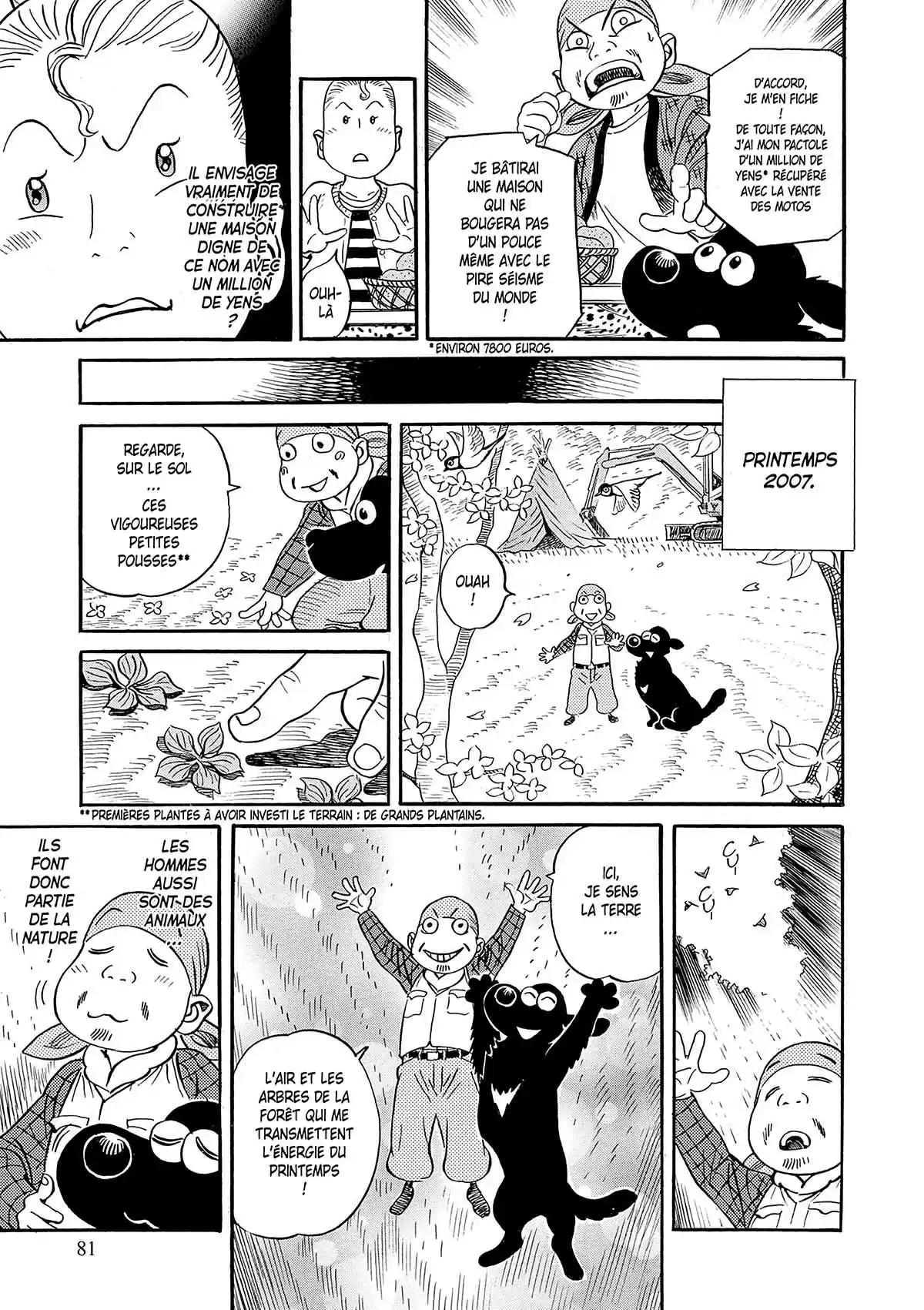 Ma vie dans les bois Volume 1 page 81