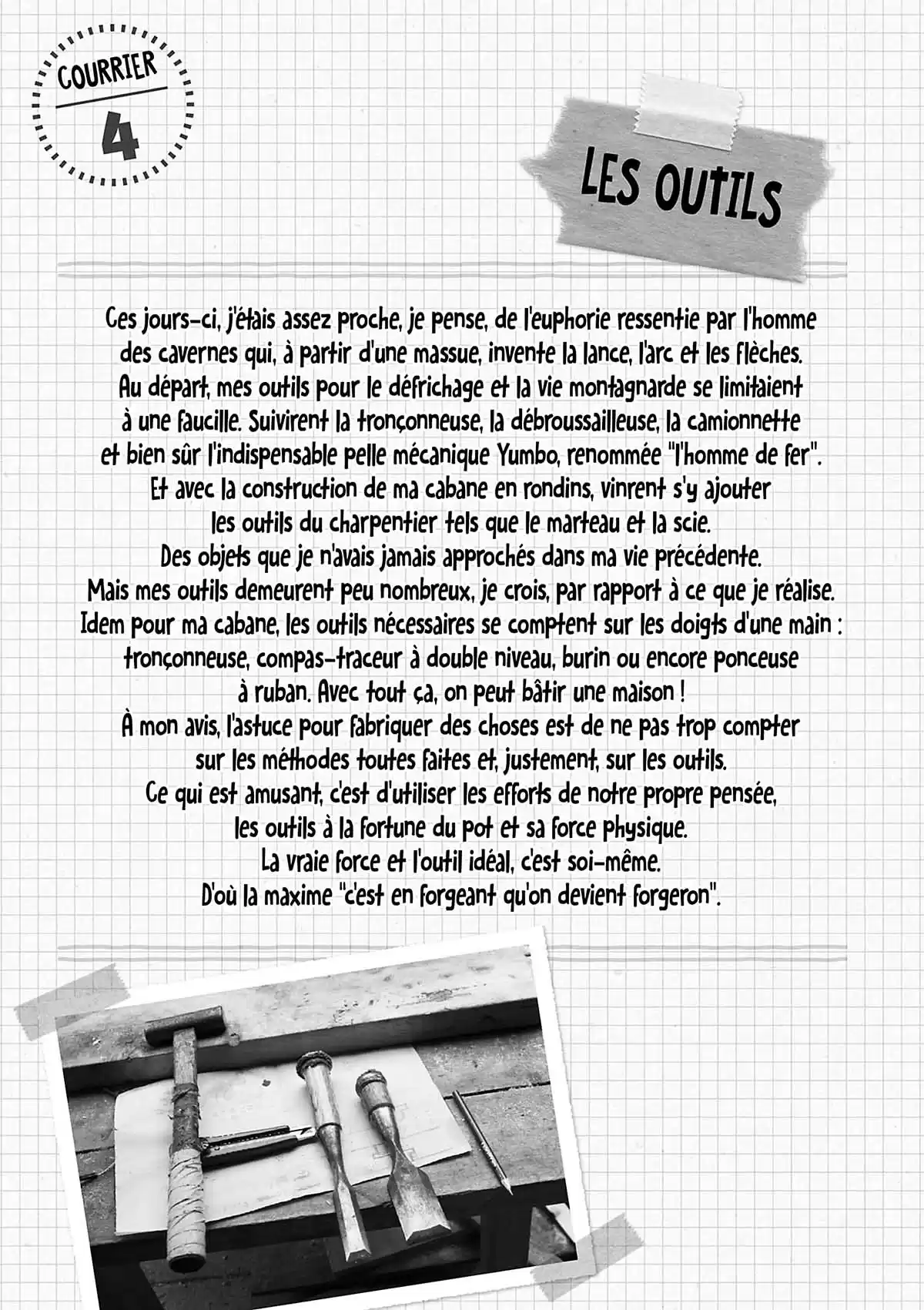 Ma vie dans les bois Volume 1 page 85