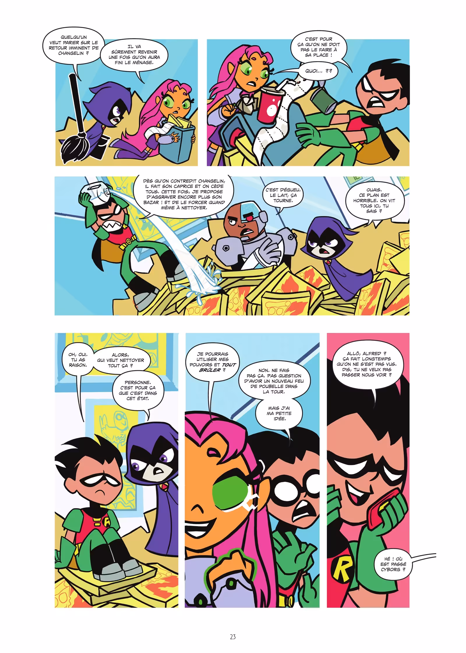 Teen Titans Go ! Volume 3 page 20
