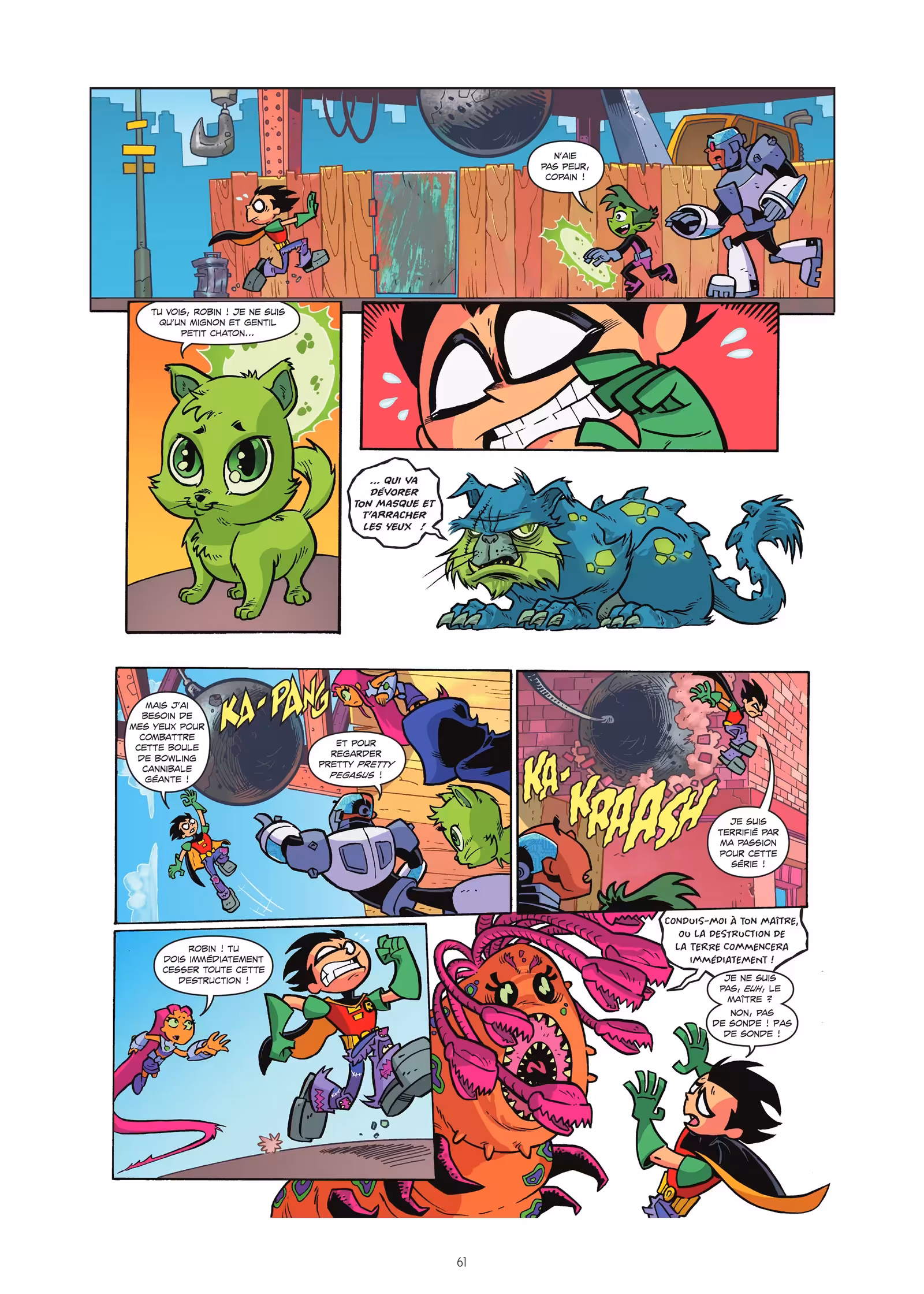 Teen Titans Go ! Volume 3 page 56