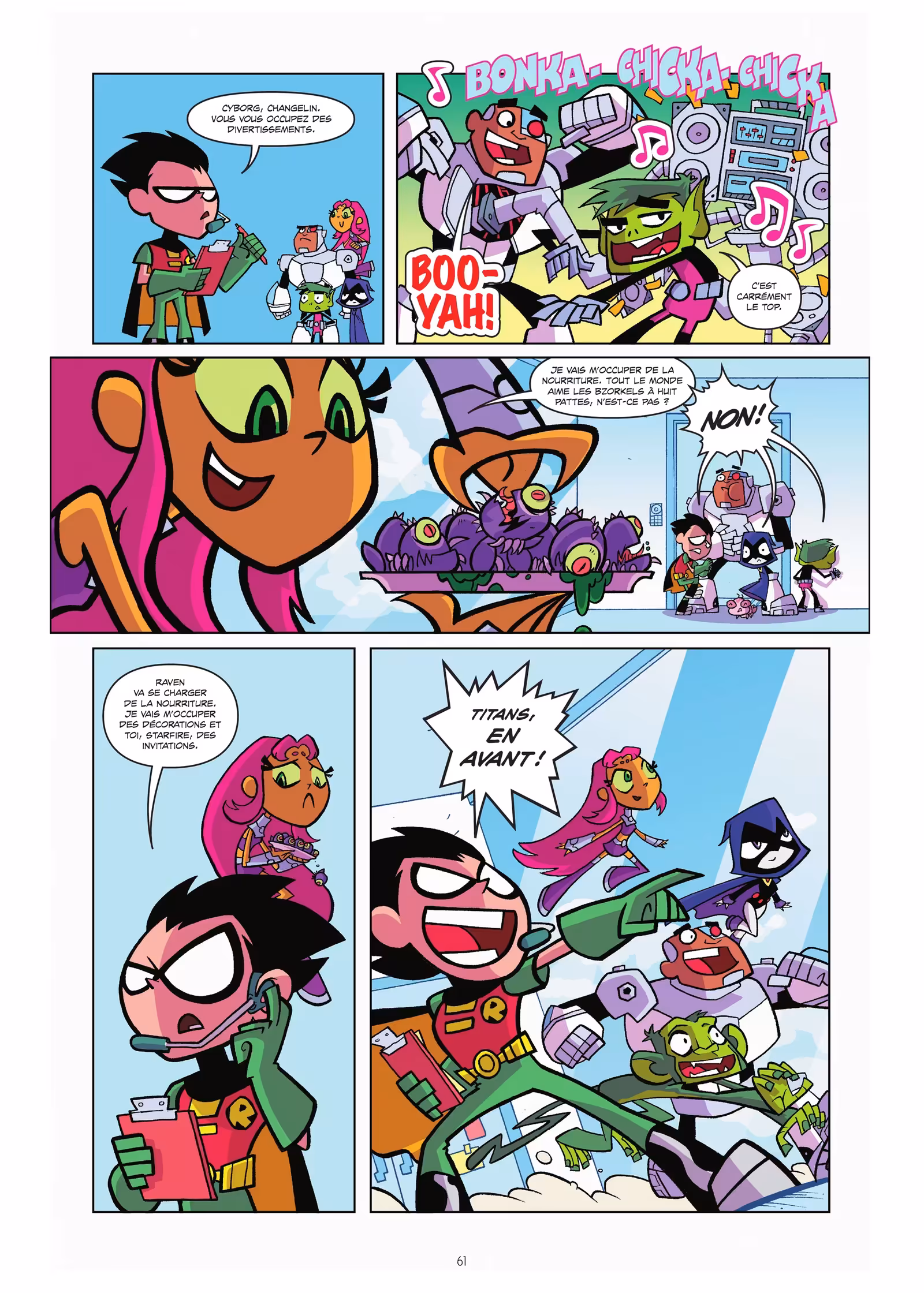 Teen Titans Go ! Volume 1 page 55