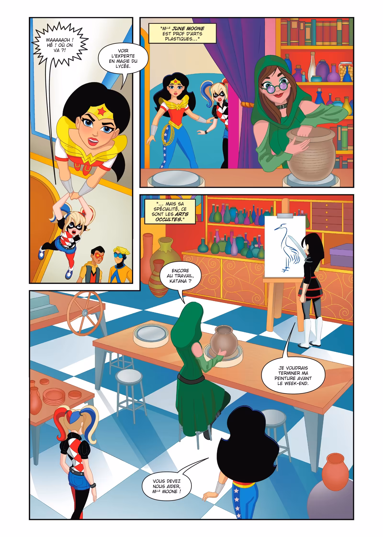 DC Super Hero Girls Volume 2 page 51