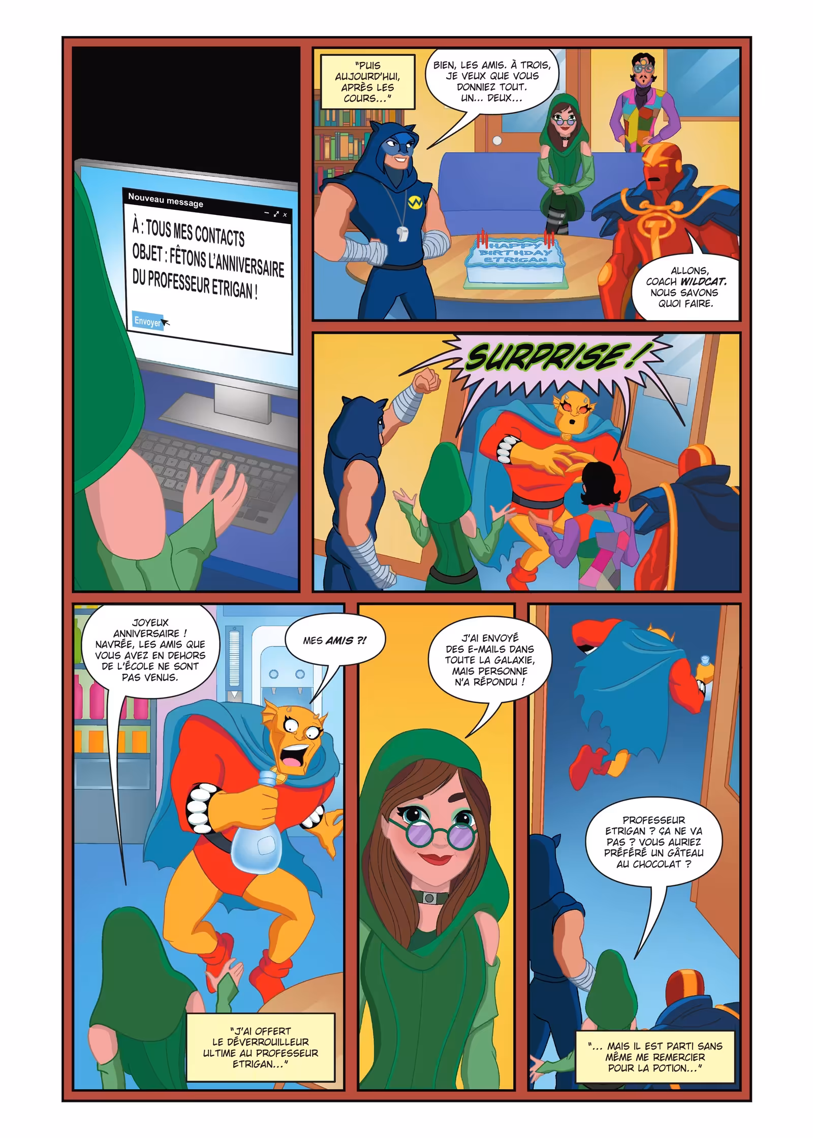 DC Super Hero Girls Volume 2 page 56