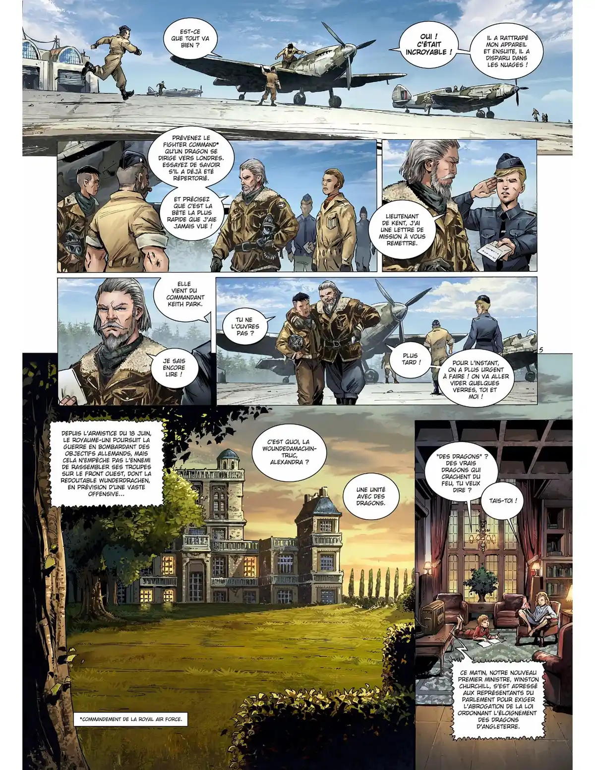 Guerres et Dragons Volume 1 page 6