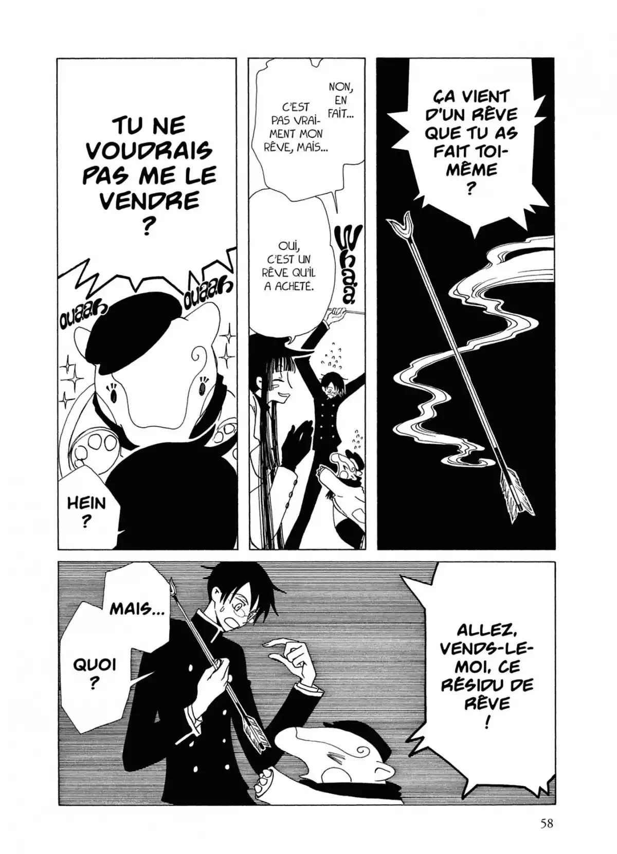 xxxHOLiC Volume 9 page 58