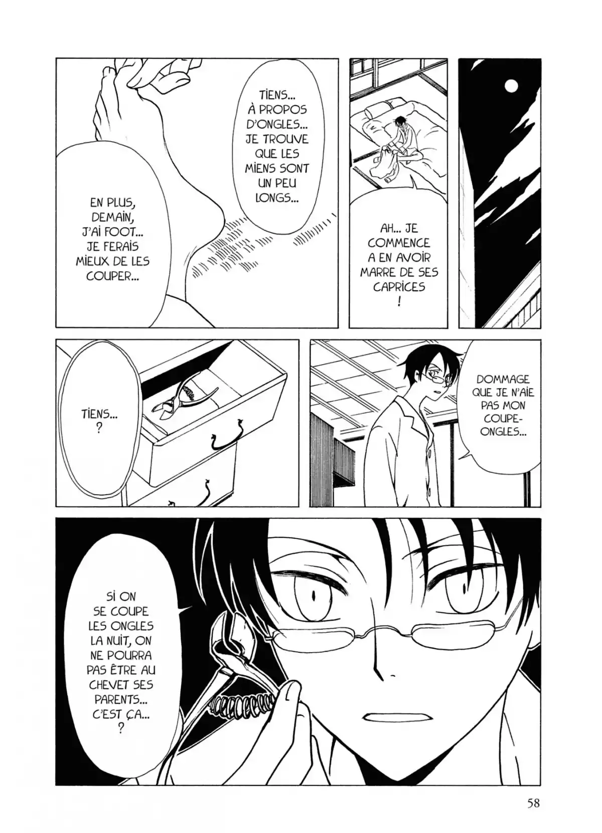 xxxHOLiC Volume 6 page 58