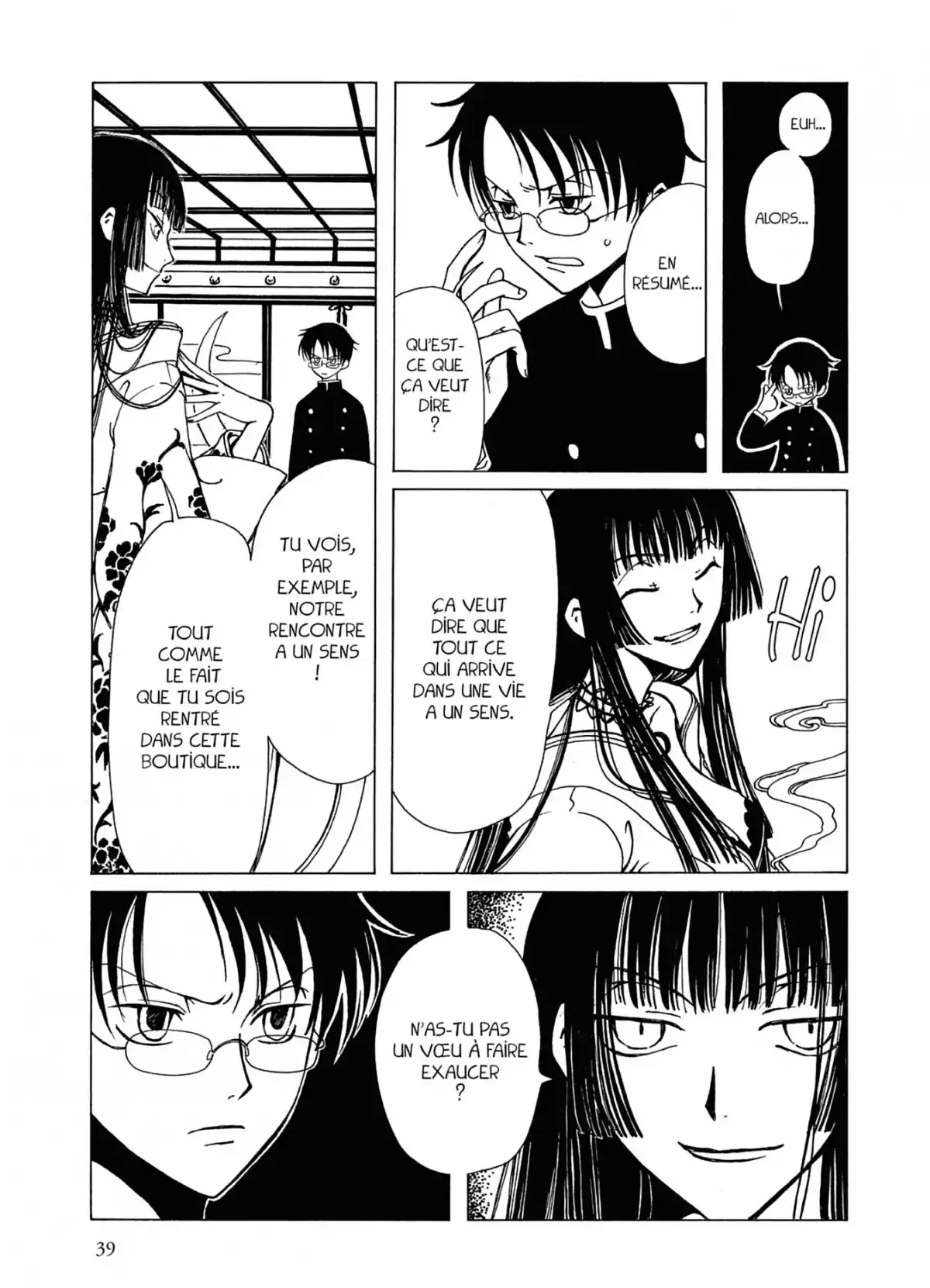 xxxHOLiC Volume 1 page 38