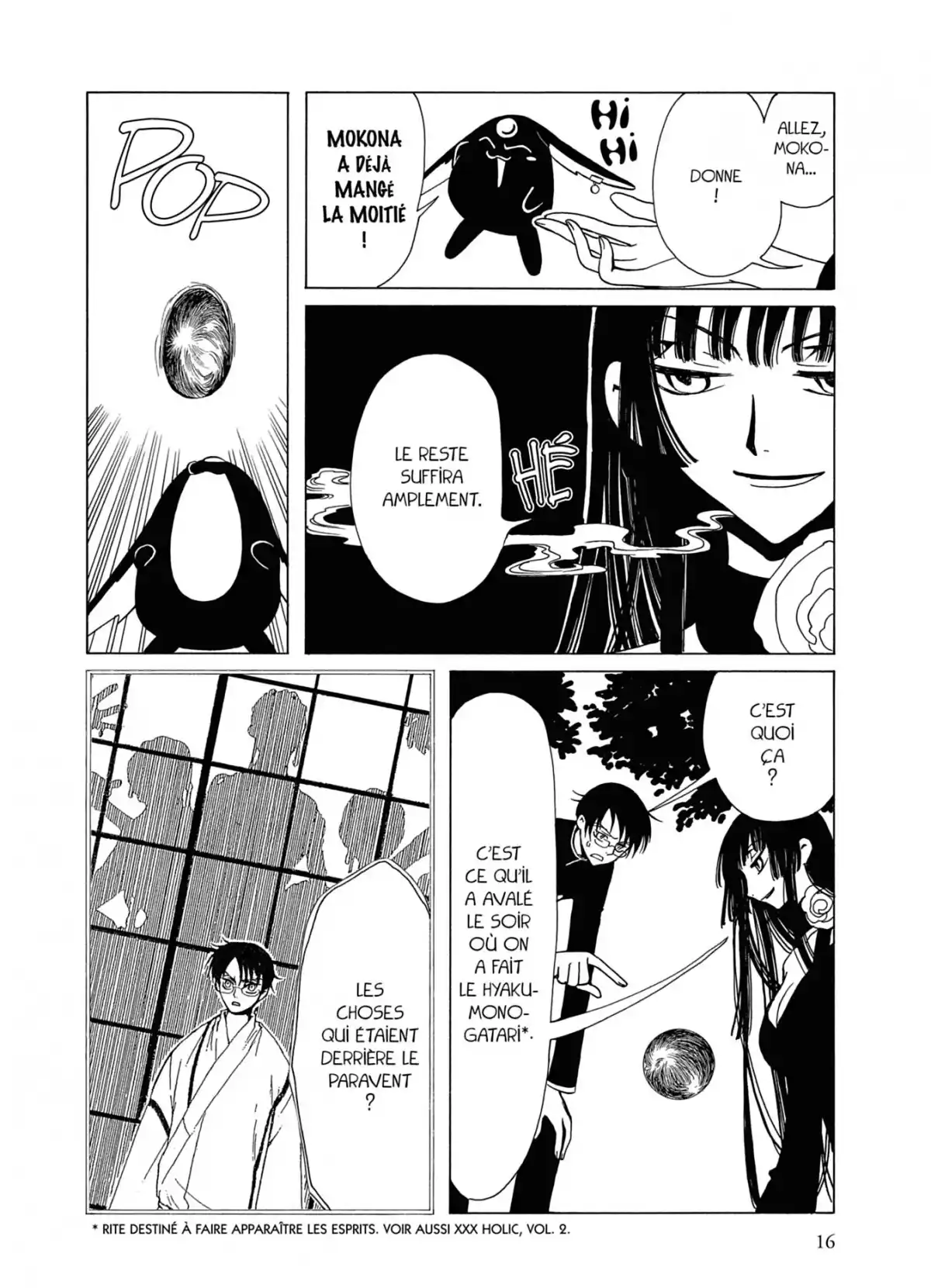 xxxHOLiC Volume 3 page 16