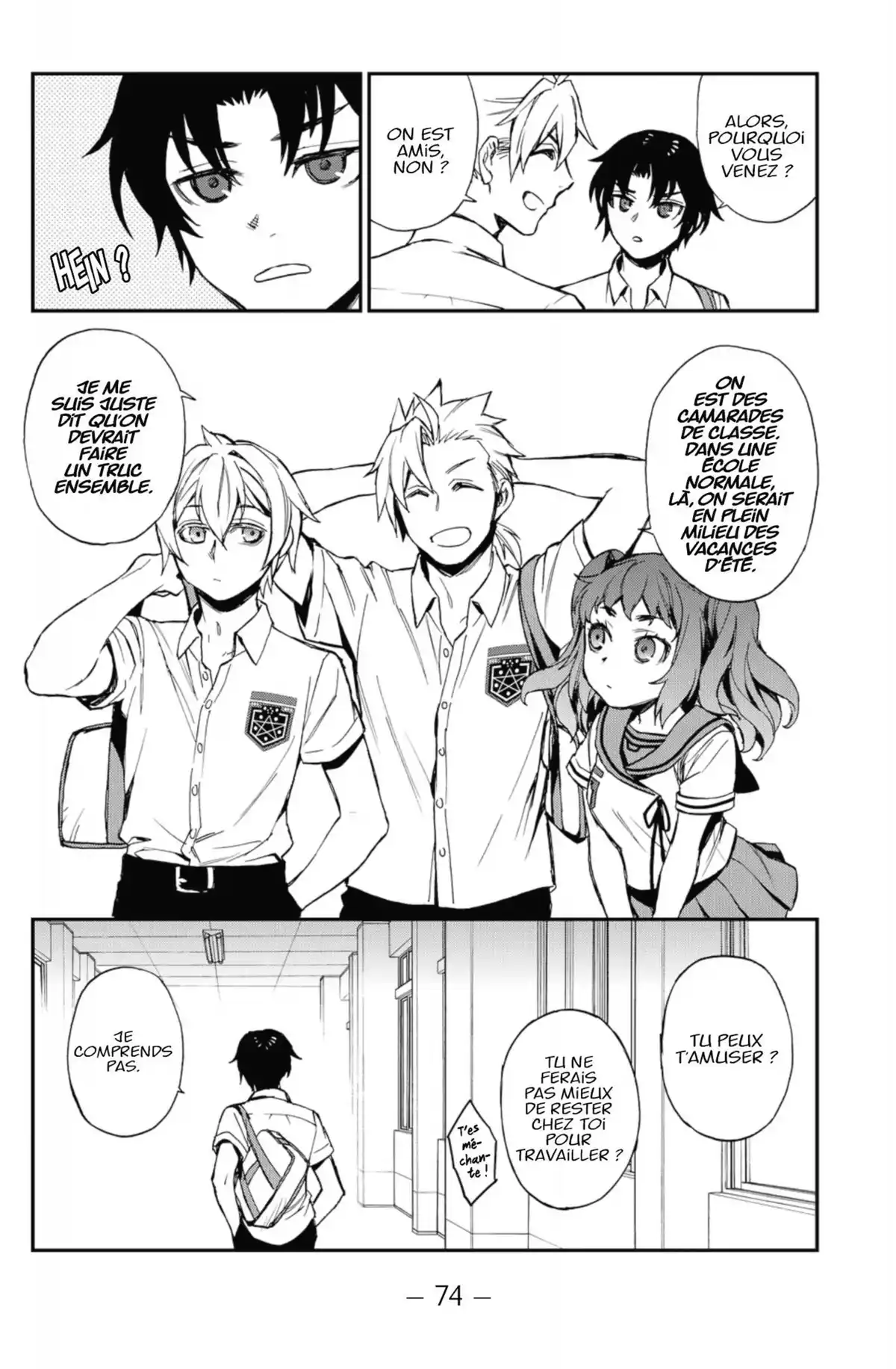 Glenn Ichinose – La catastrophe de ses 16 ans Volume 4 page 74