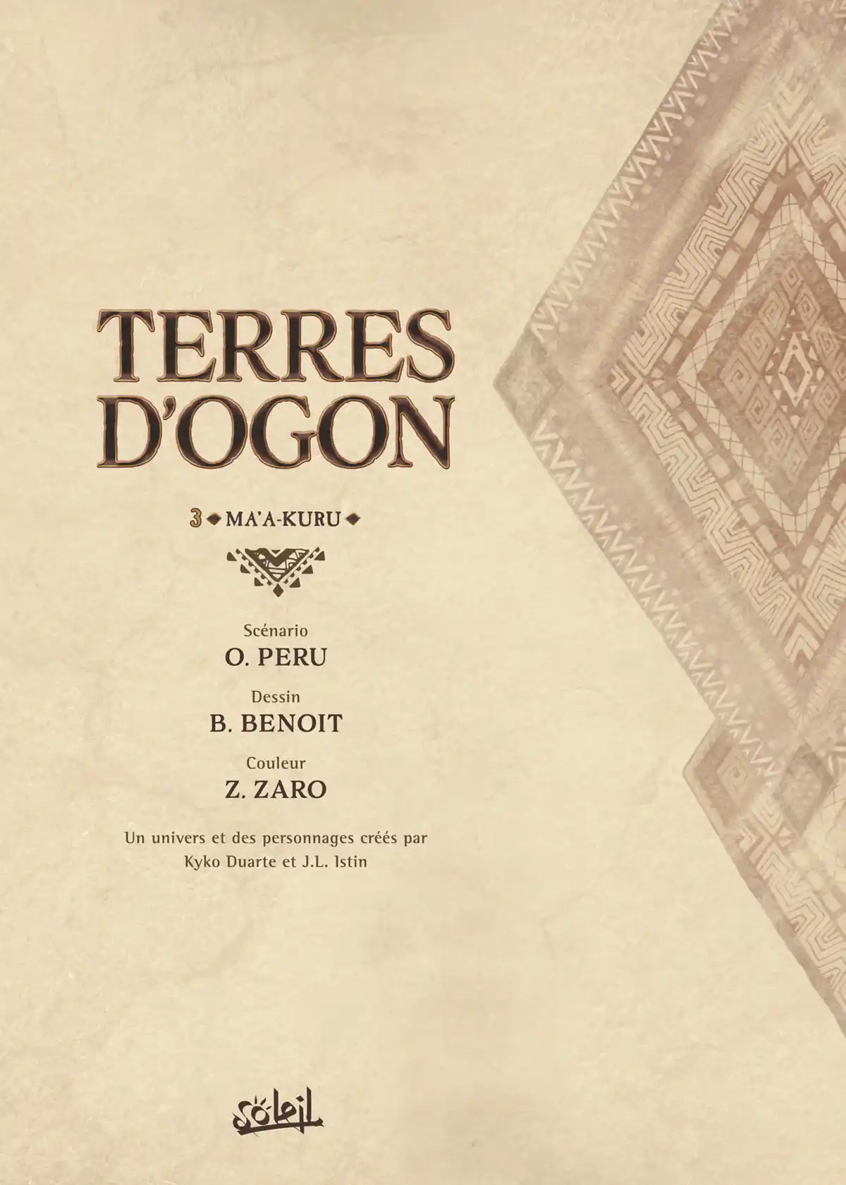 Terres d’Ogon Volume 3 page 2