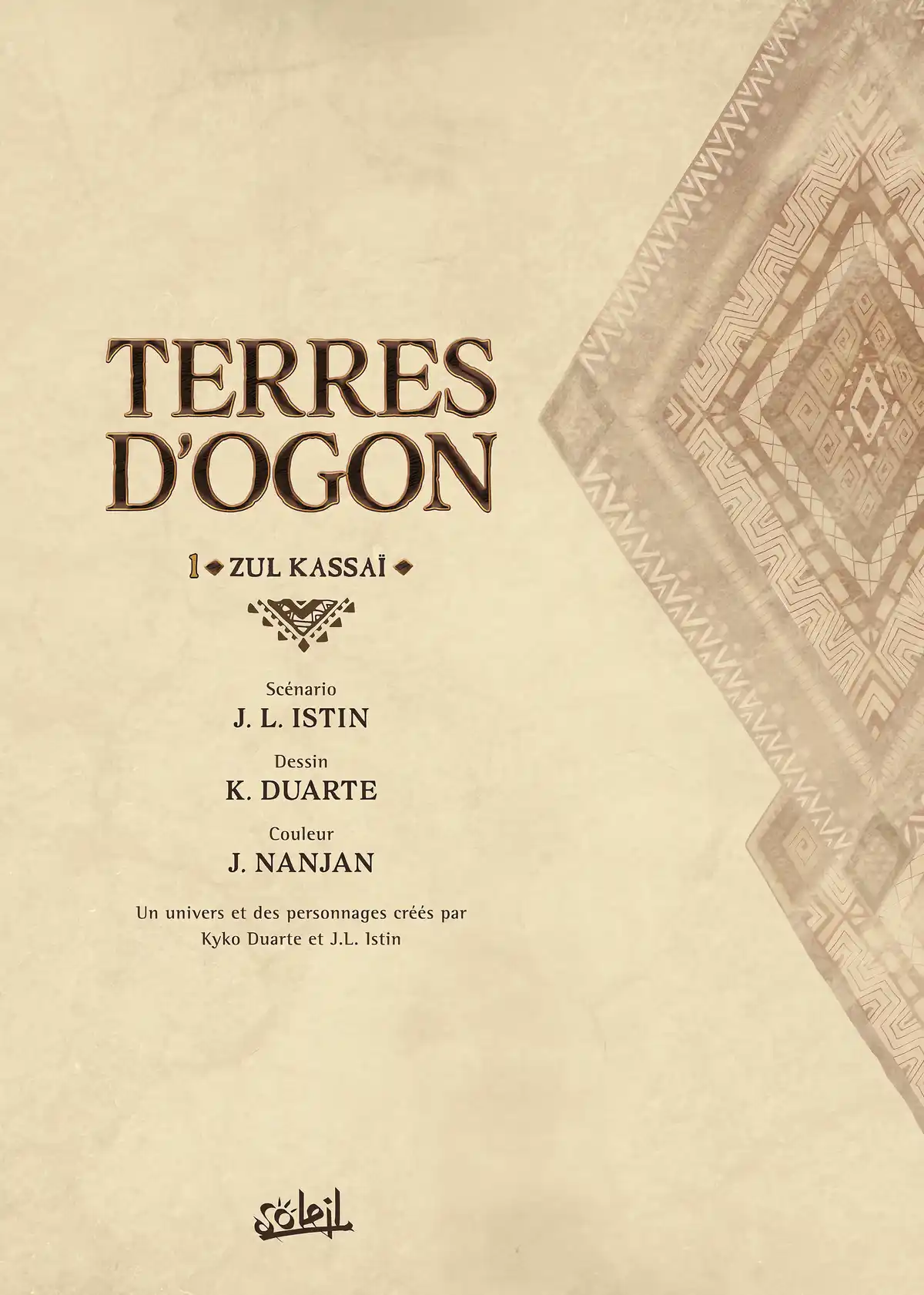 Terres d’Ogon Volume 1 page 2