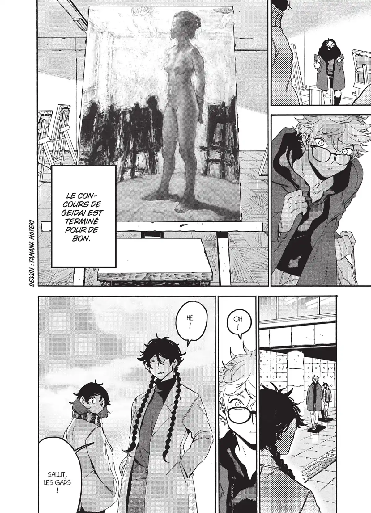 Blue Period Volume 6 page 133