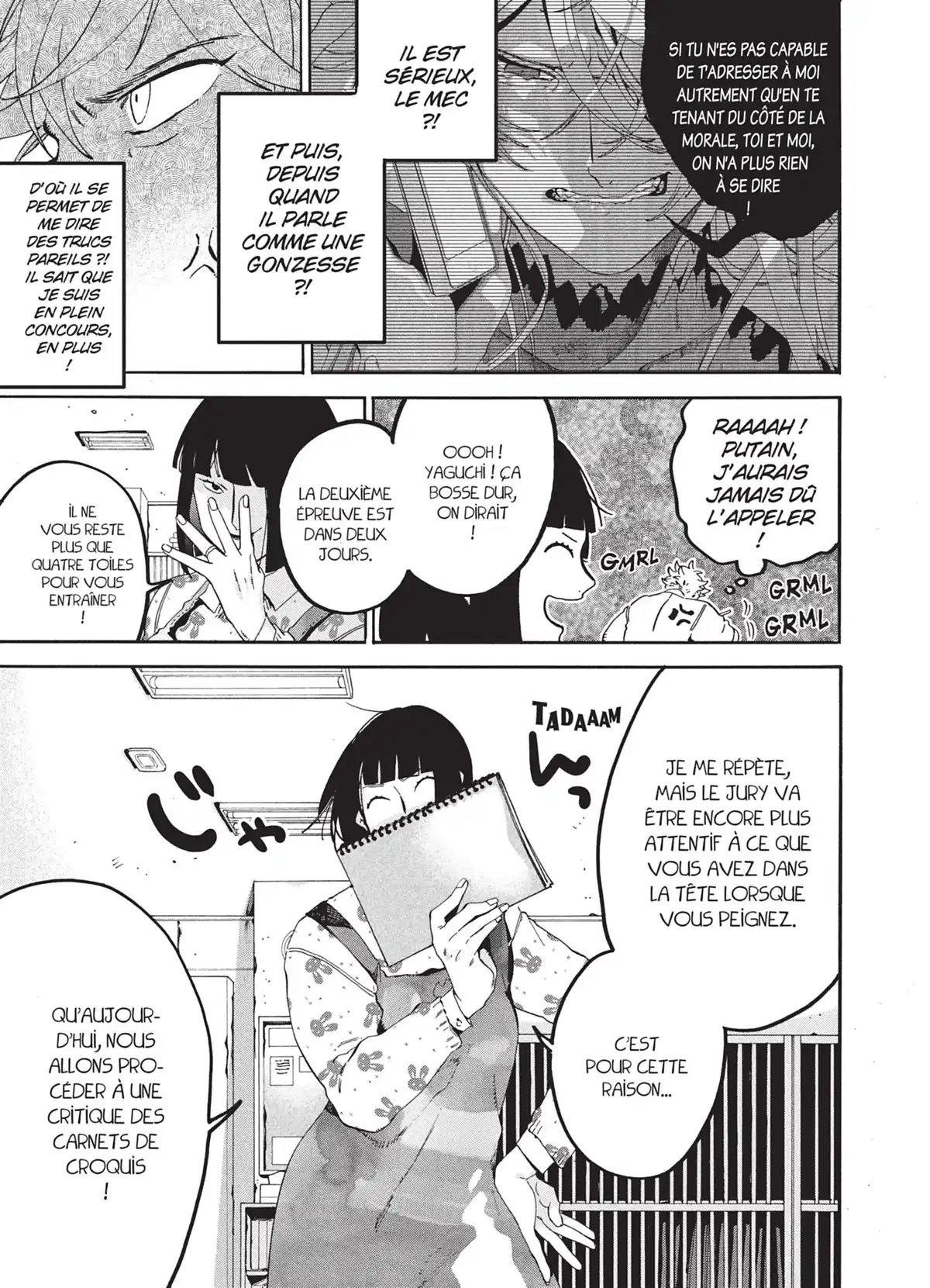 Blue Period Volume 5 page 90