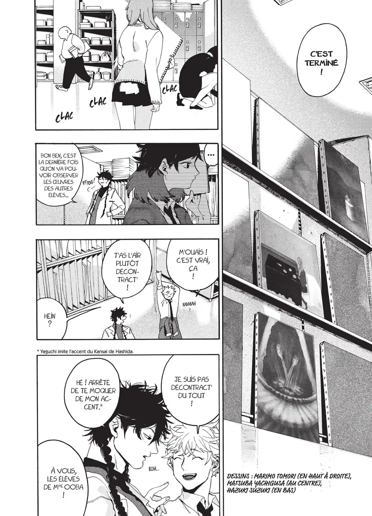 Blue Period Volume 3 page 121