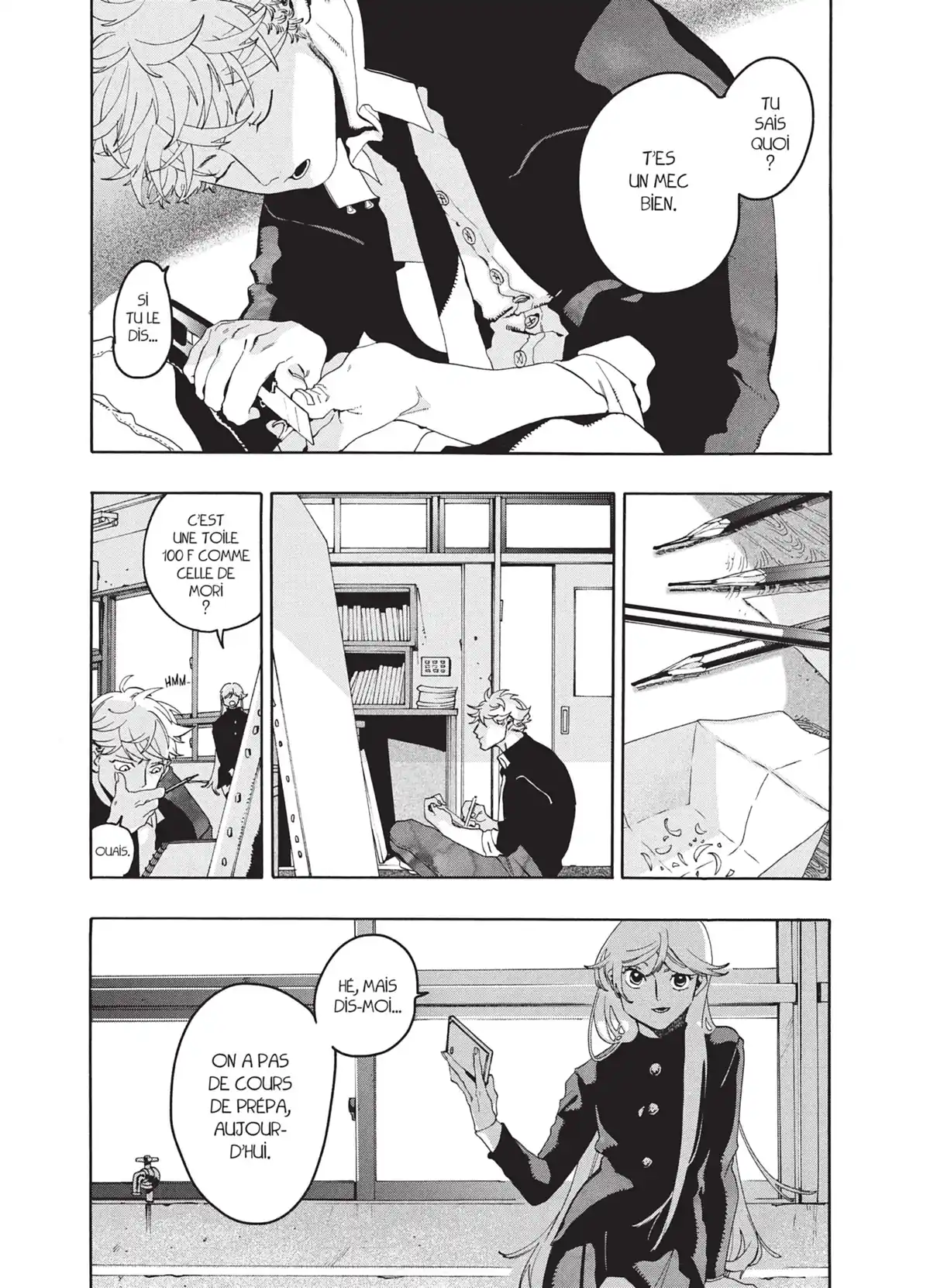 Blue Period Volume 3 page 83