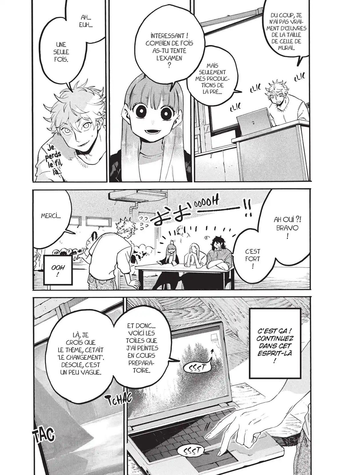 Blue Period Volume 7 page 77