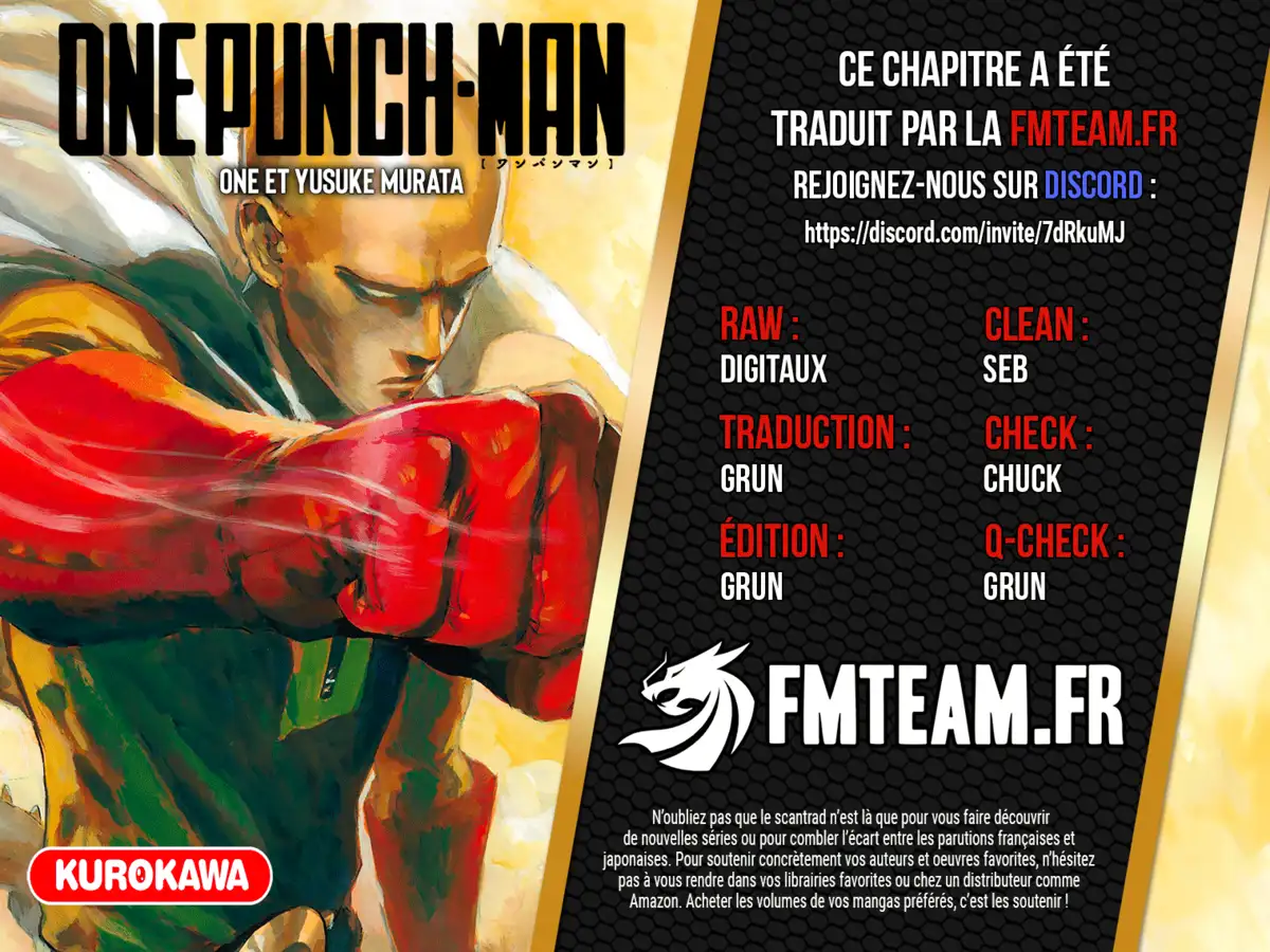 One-Punch Man Chapitre 192 page 1