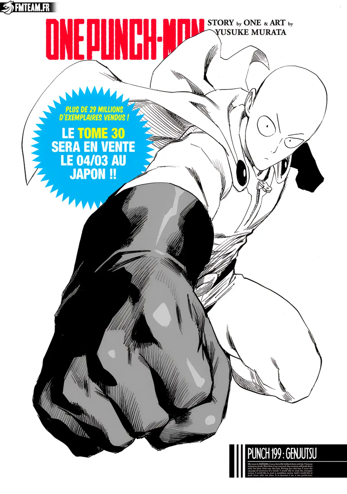 One-Punch Man Chapitre 201 page 1