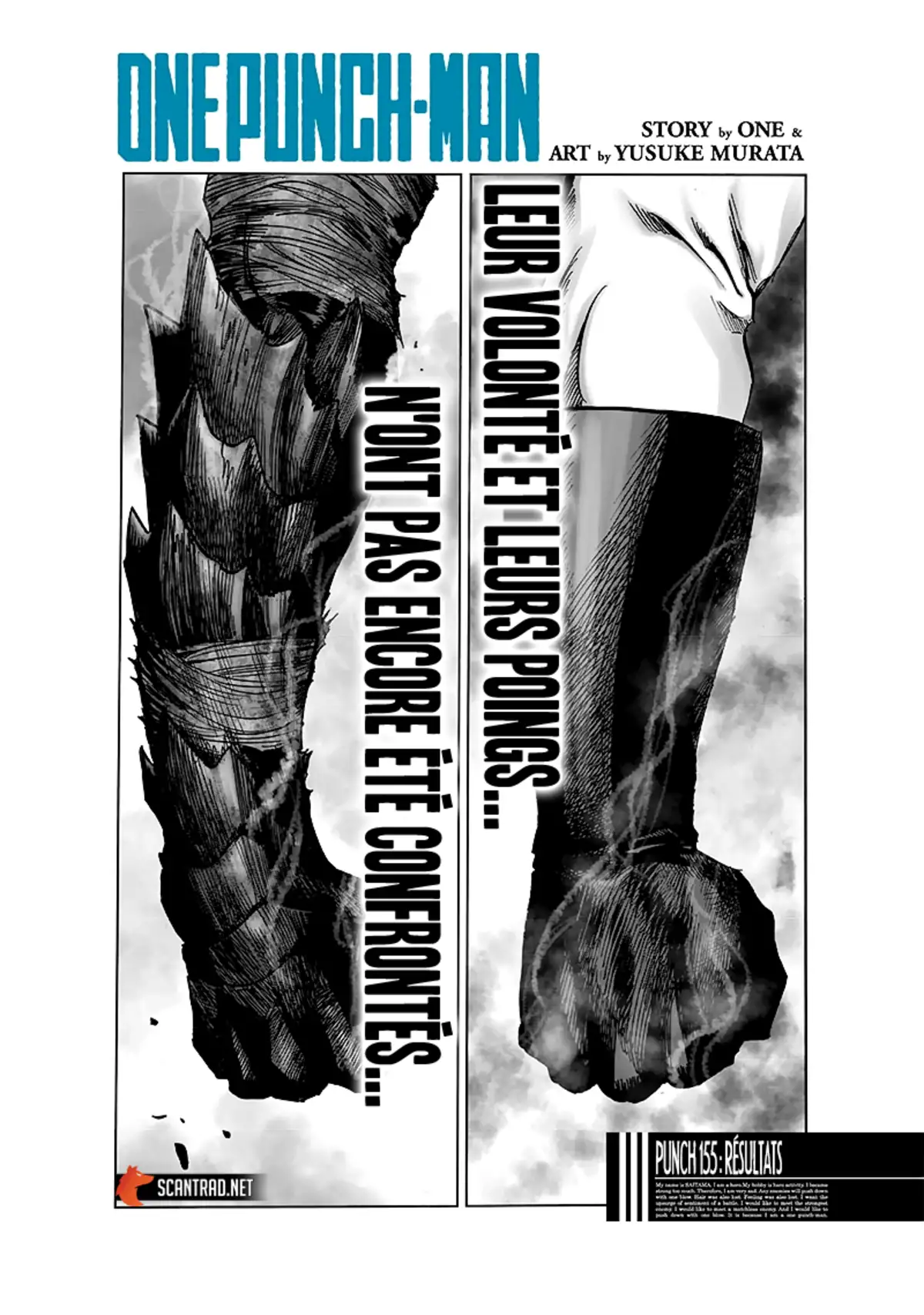 One-Punch Man Chapitre 155 page 1