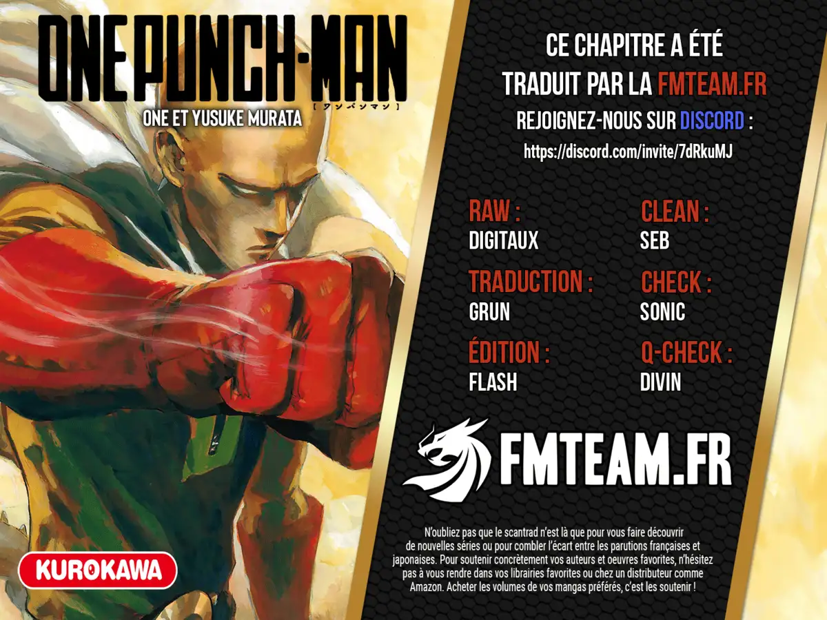 One-Punch Man Chapitre 198 page 1
