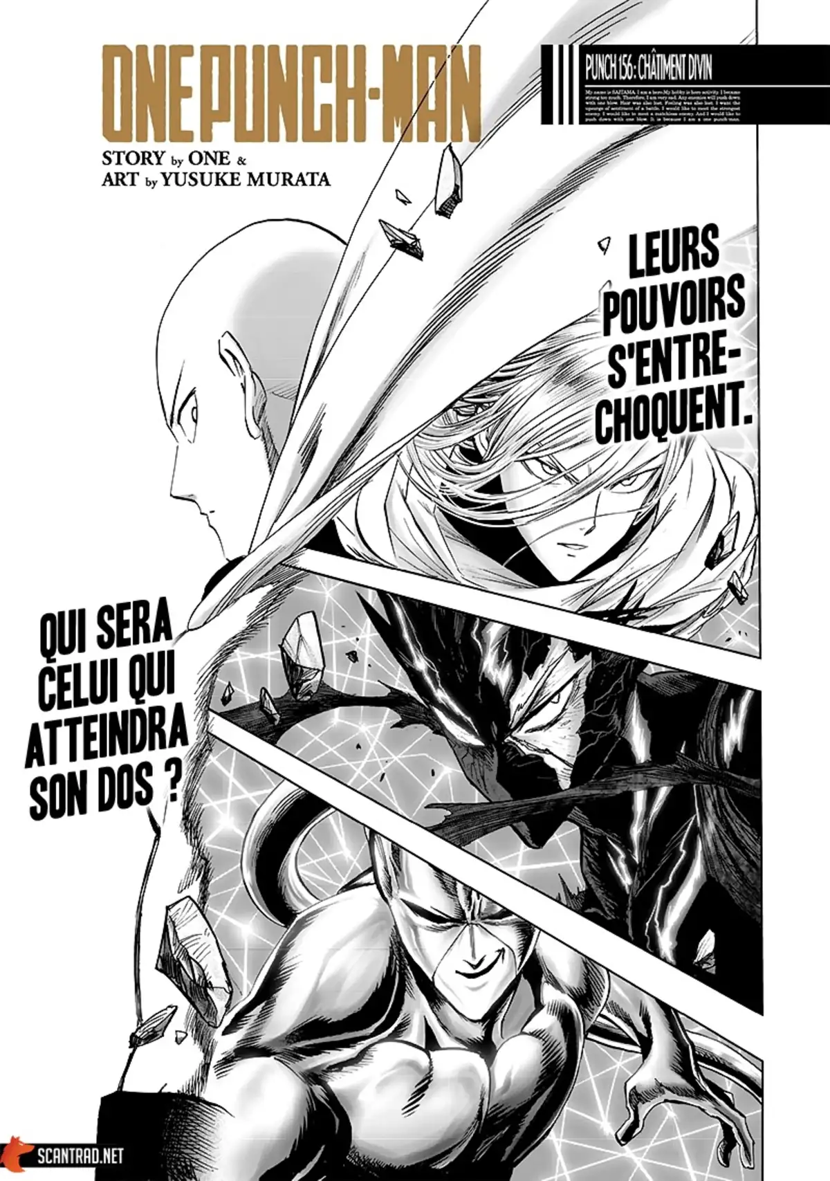 One-Punch Man Chapitre 156 page 1
