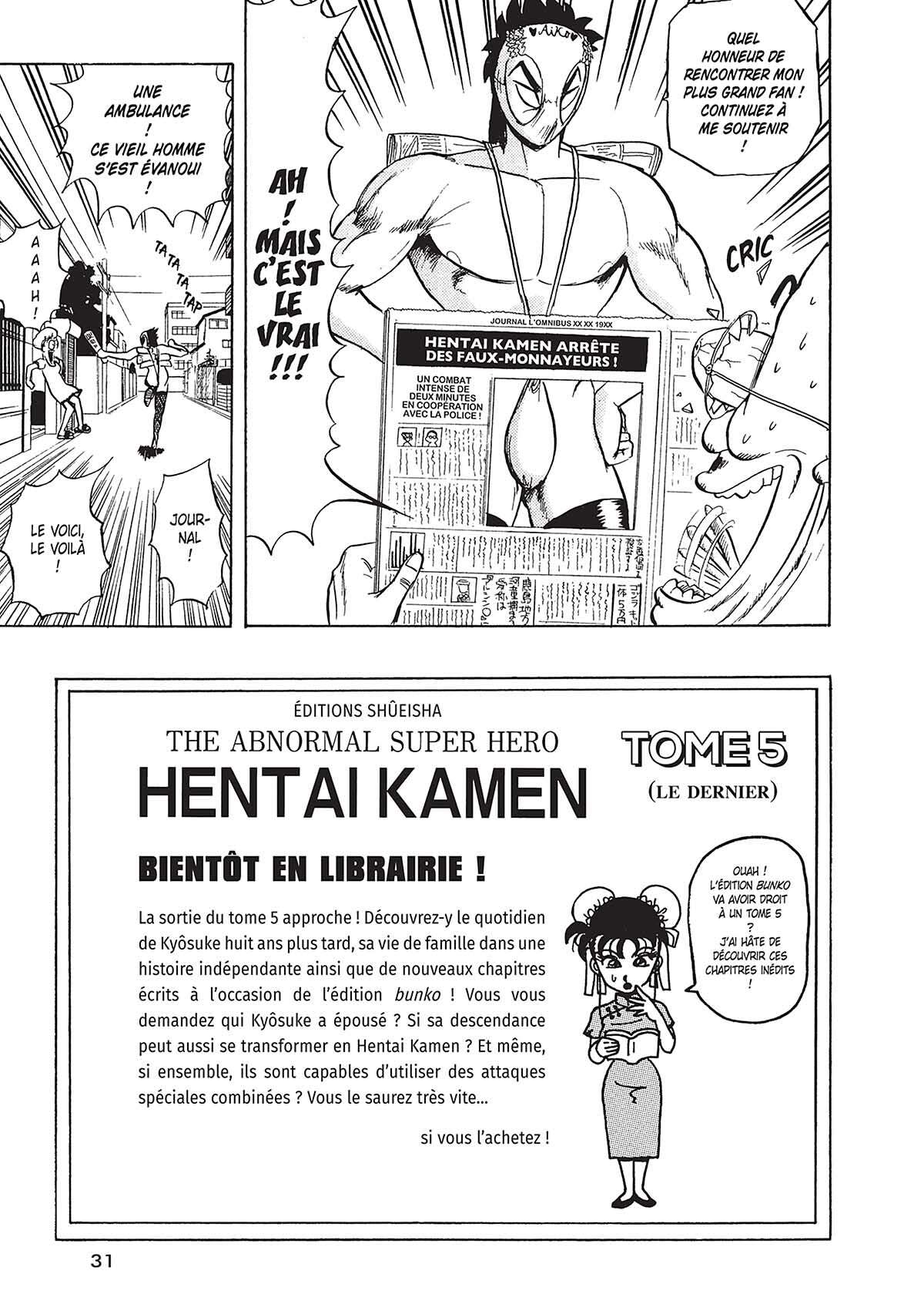 Hentai Kamen, the Abnormal Super Hero Volume 4 page 30