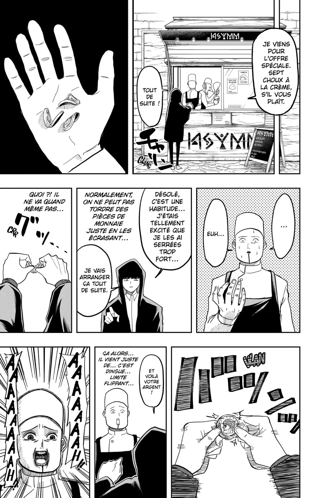 Mashle Volume 1 page 14